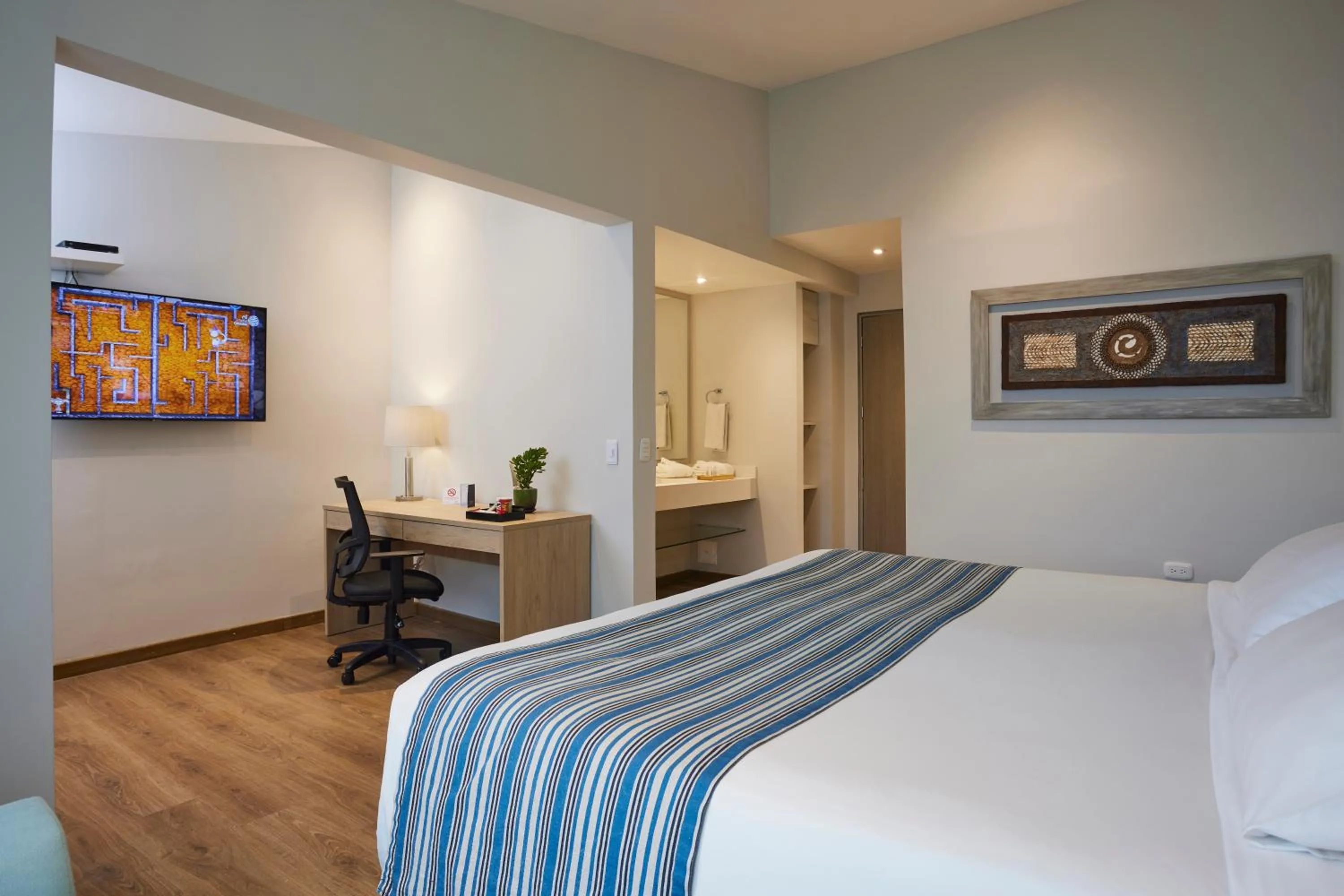 Bedroom, Bed in Hotel Saint Simon