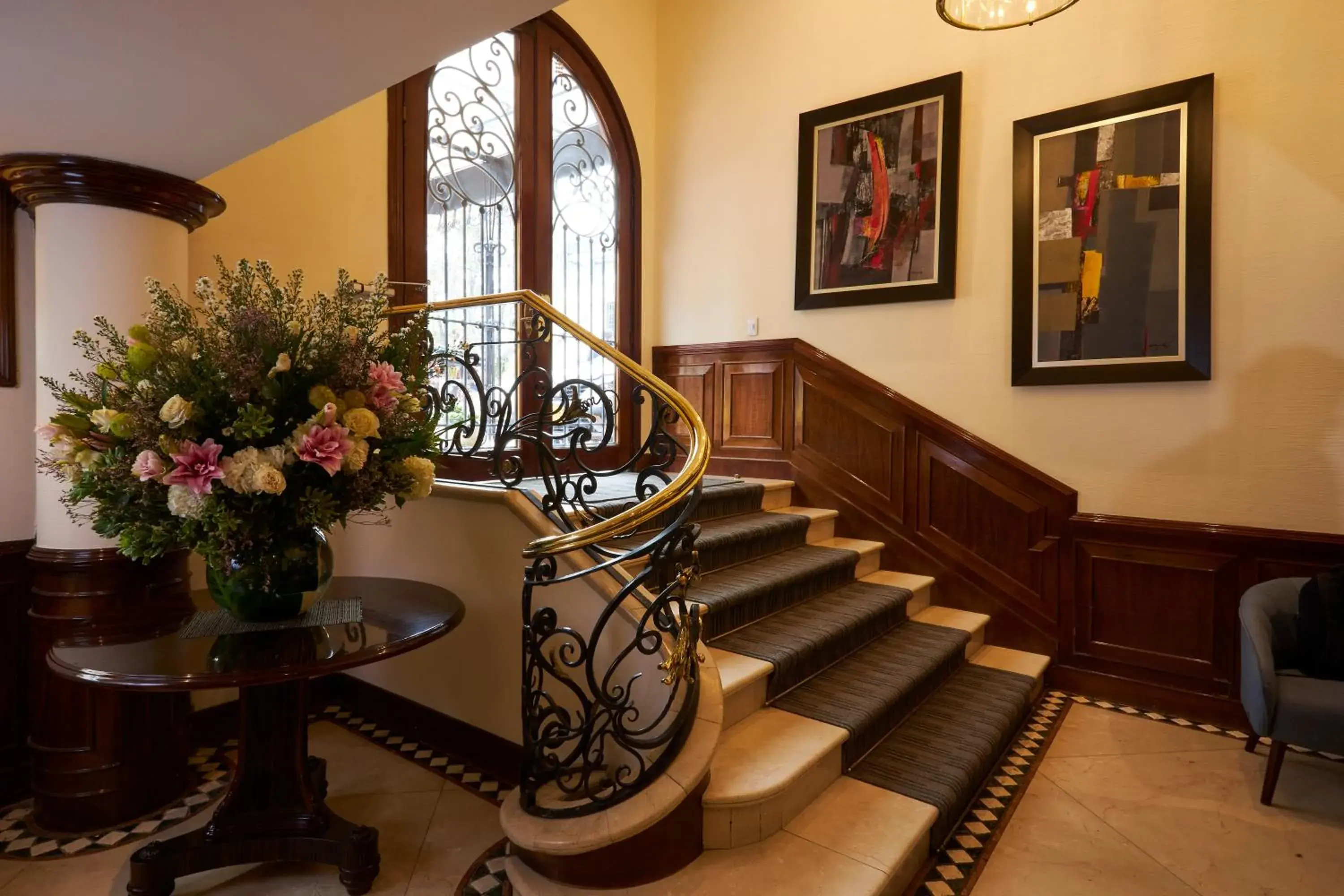 Lobby or reception in Hotel Saint Simon Lobby or reception in Hotel Saint Simon