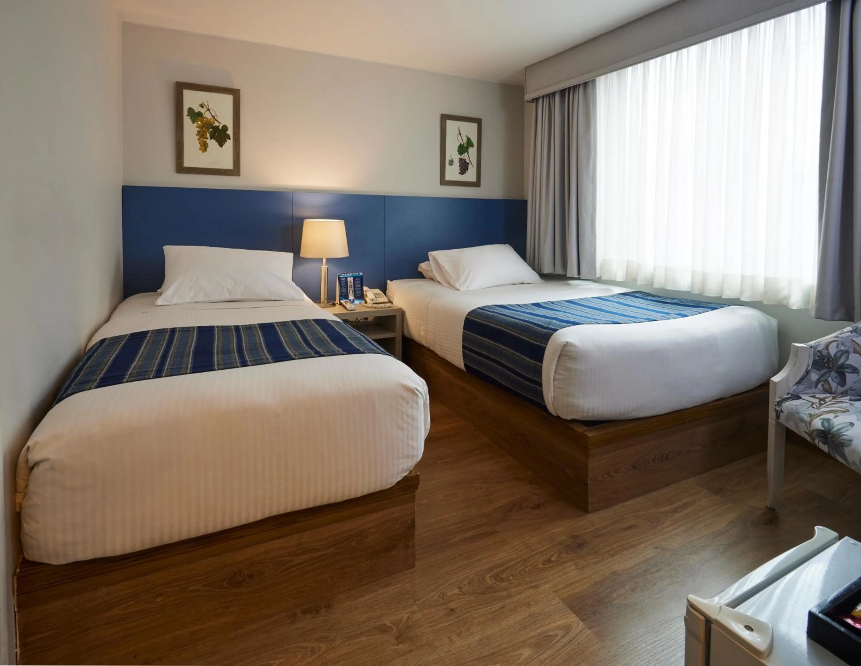 Bed in Hotel Saint Simon