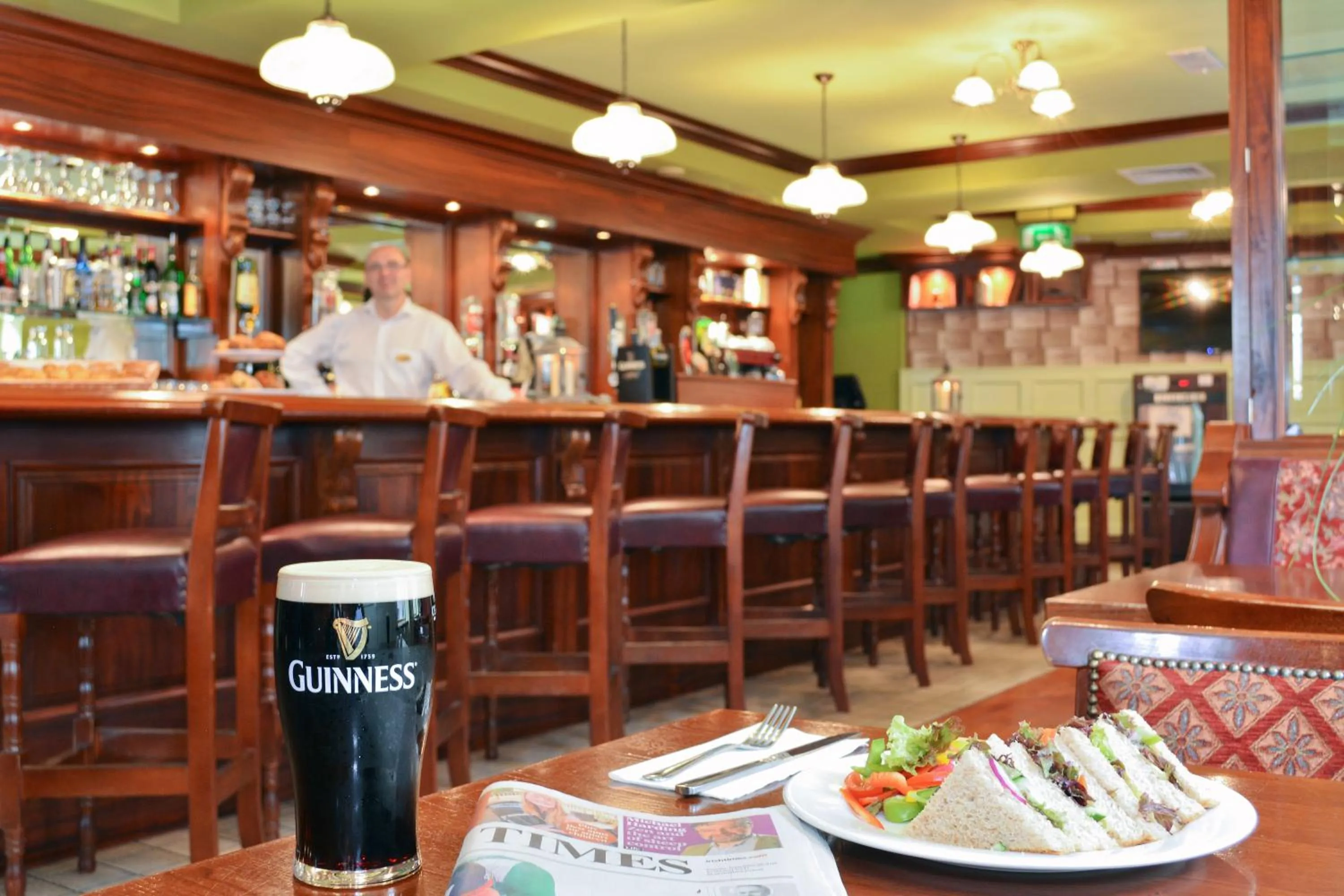 Lounge or bar in Hotel Newport