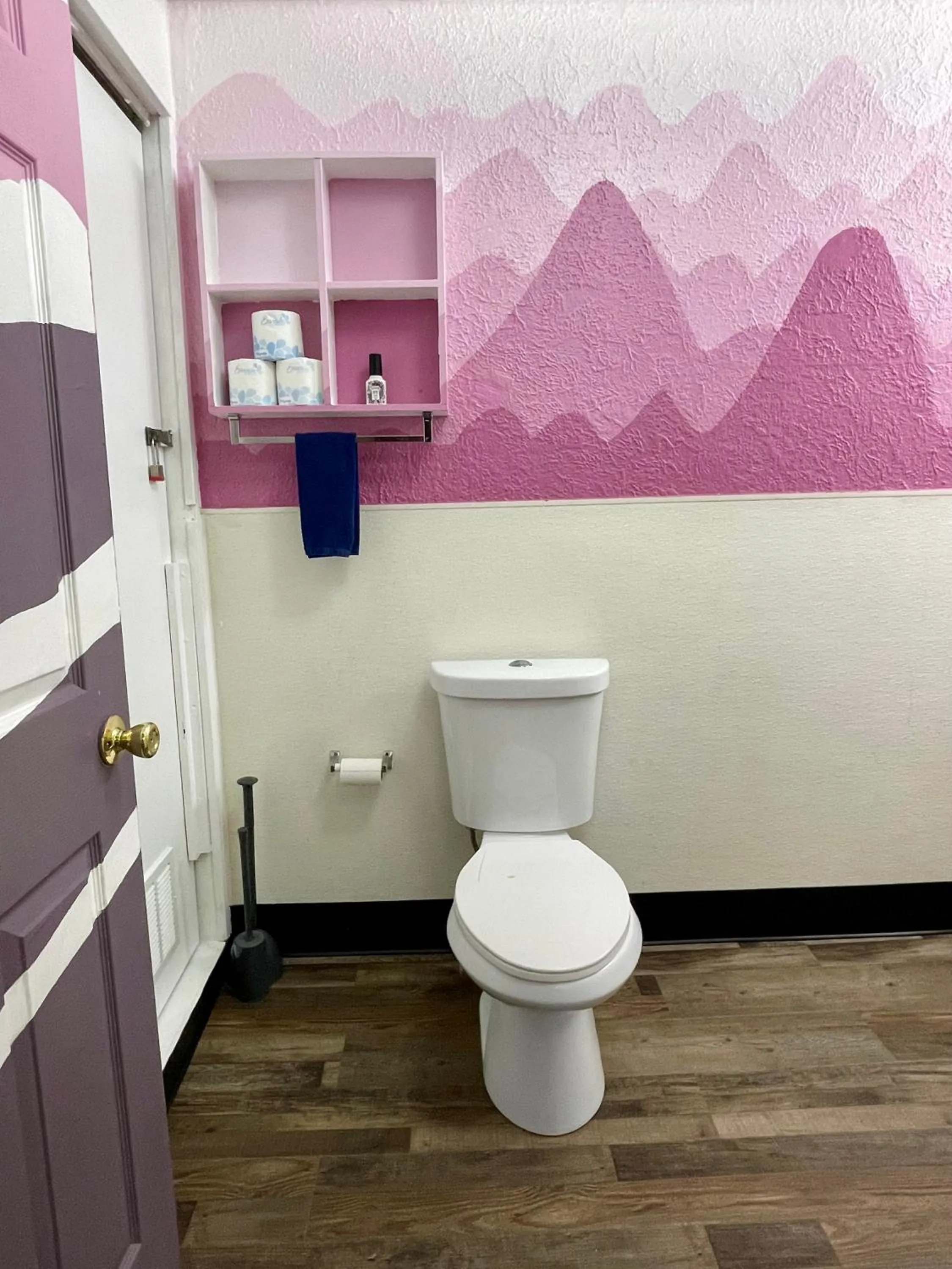 Toilet in RAD Hostel