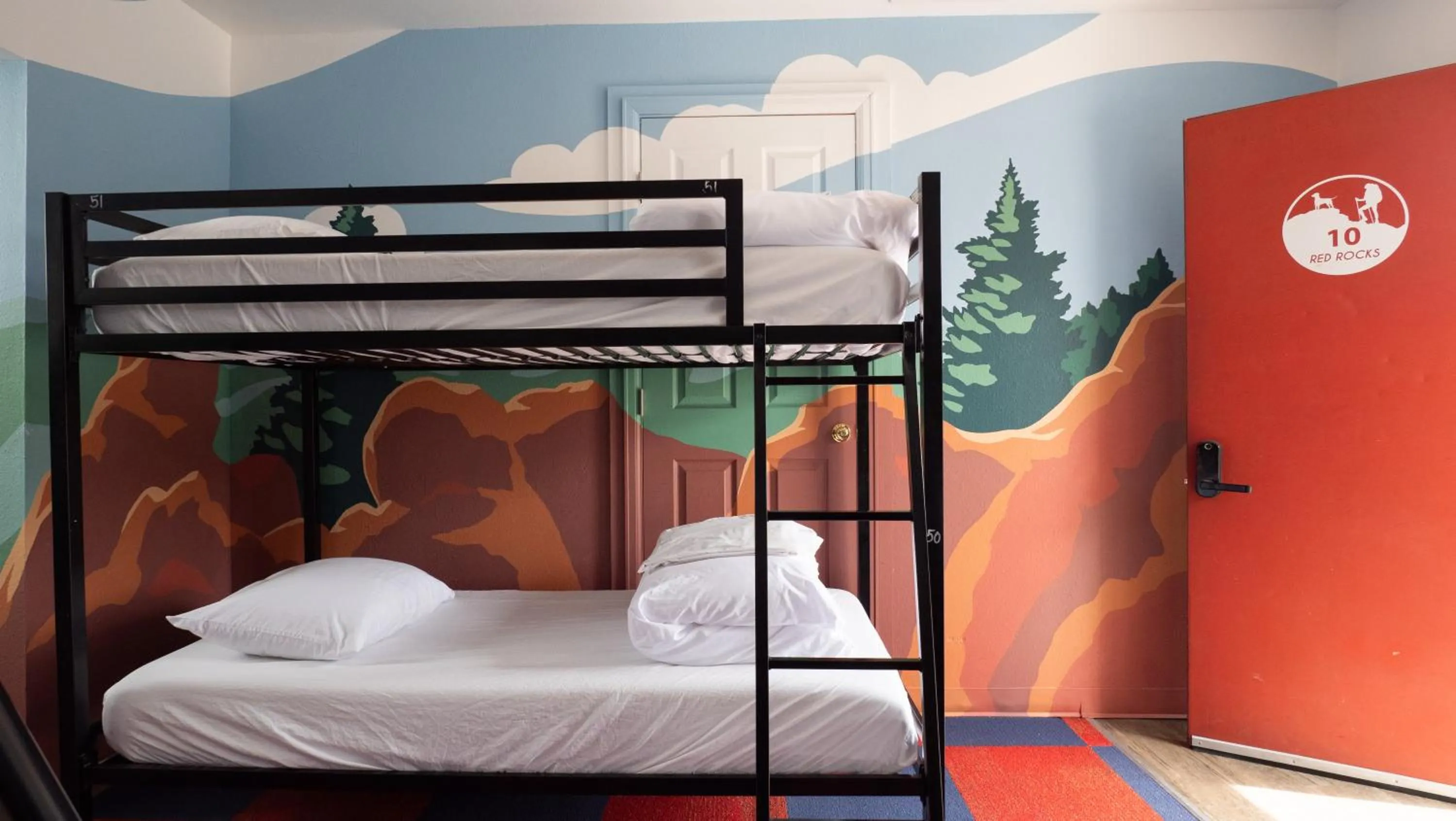 bunk bed, Bed in RAD Hostel