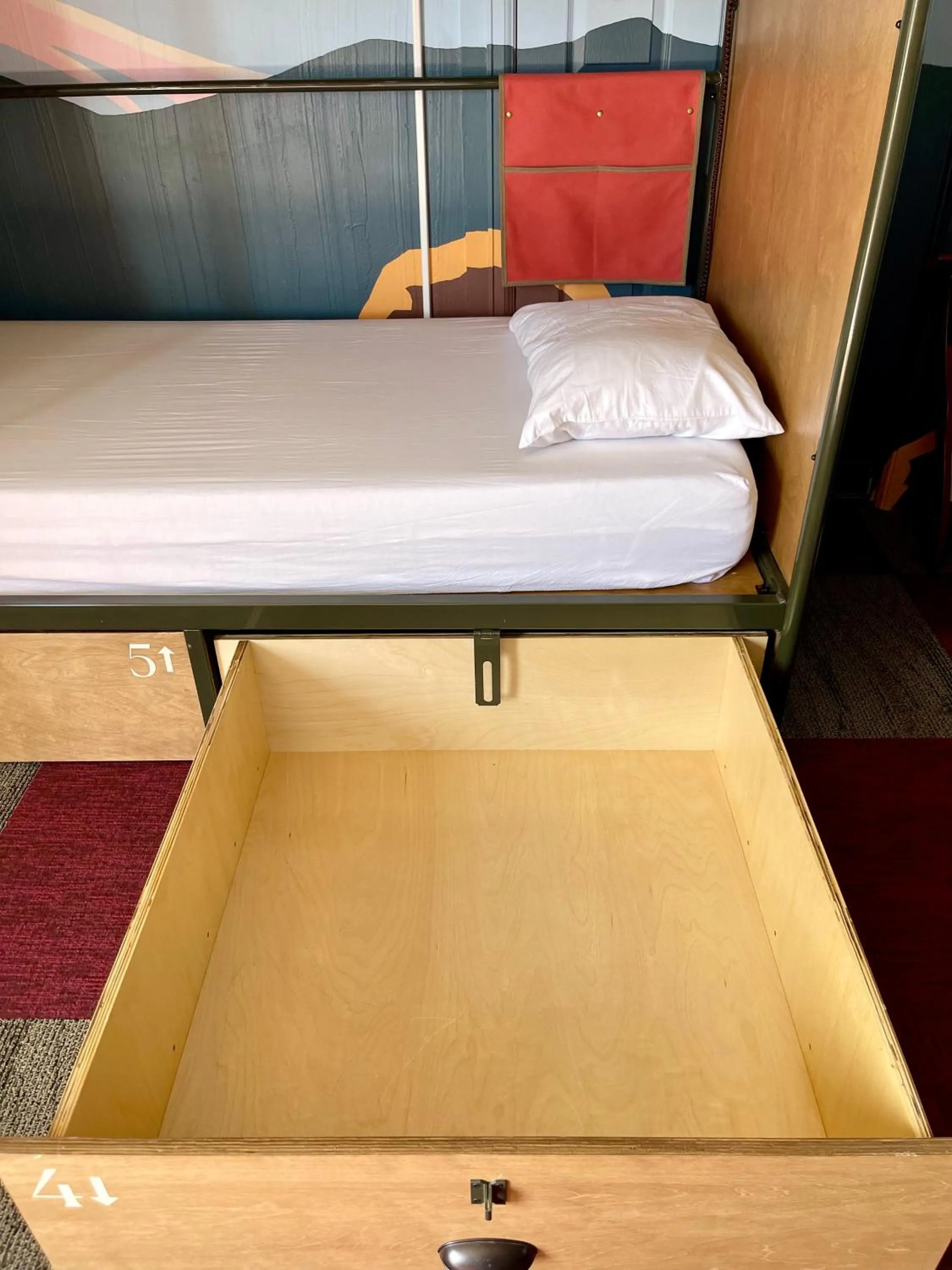 bunk bed in RAD Hostel