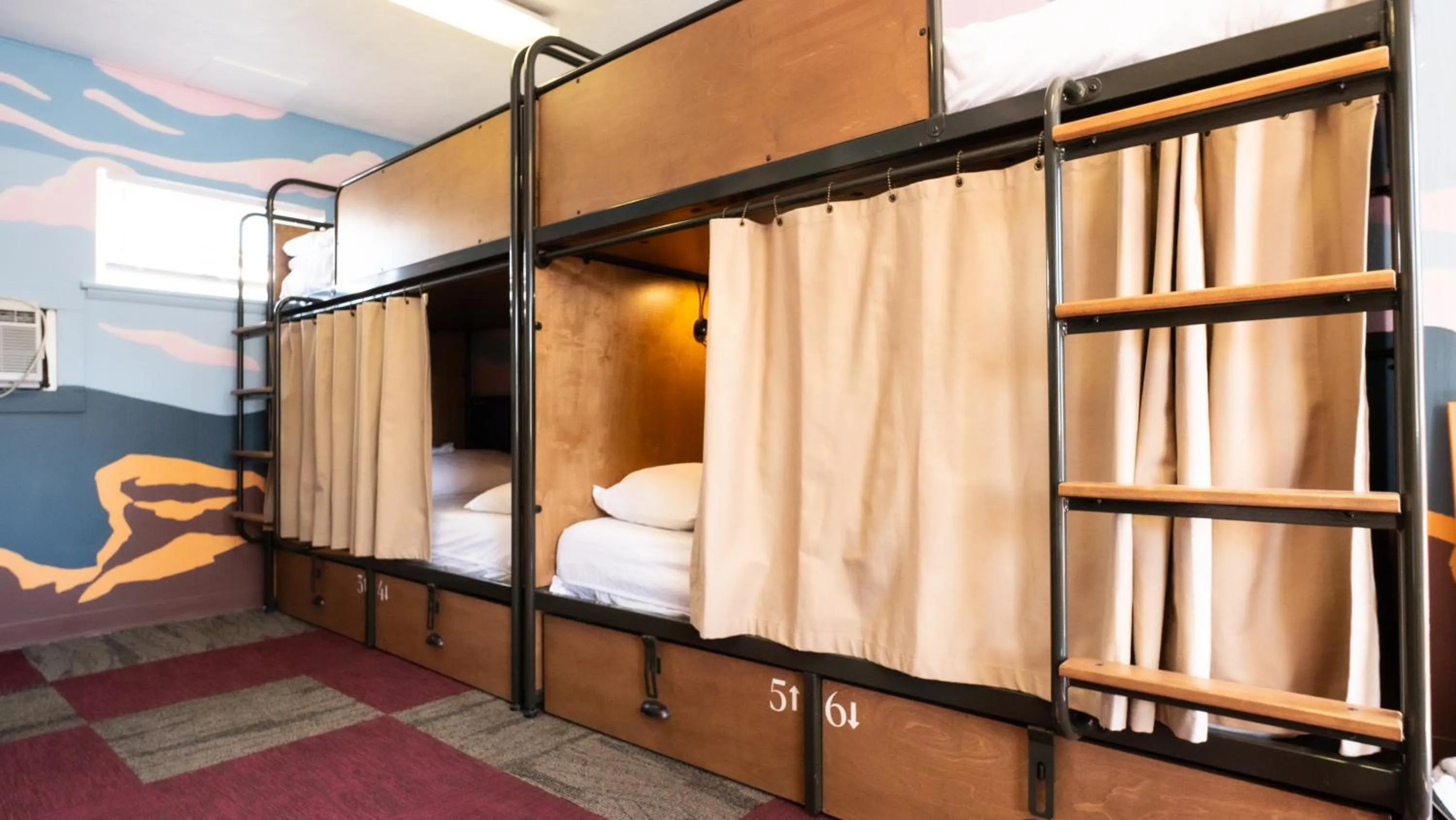 bunk bed, Bed in RAD Hostel