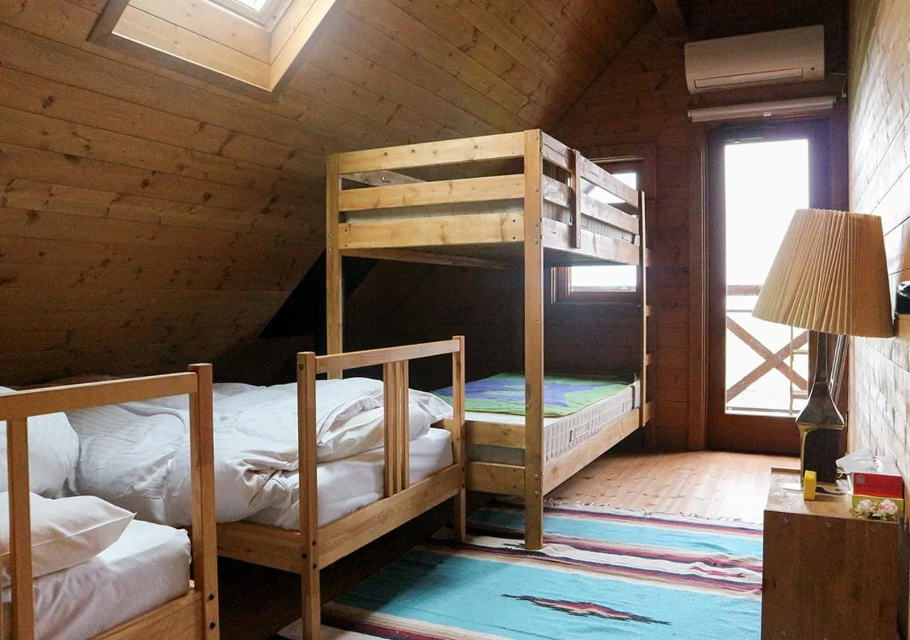 Bed in Pension Kamifuji