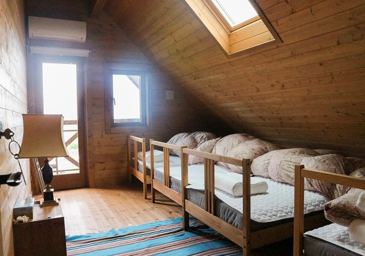 Bed in Pension Kamifuji