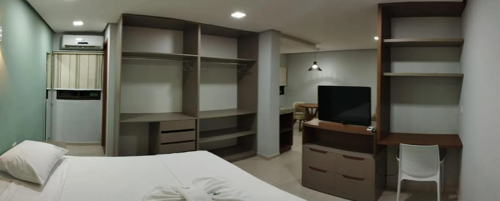 Bed in Hotel Recanto Vip