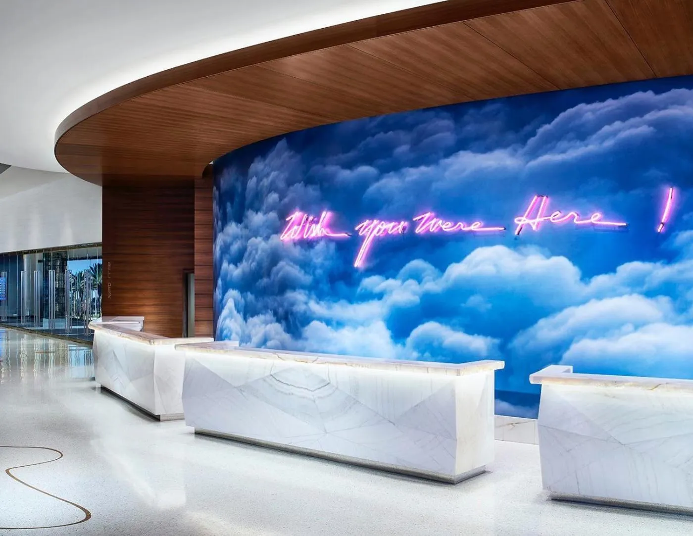 Lobby or reception in Palms Place One Bedroom Suite 1220 sqft