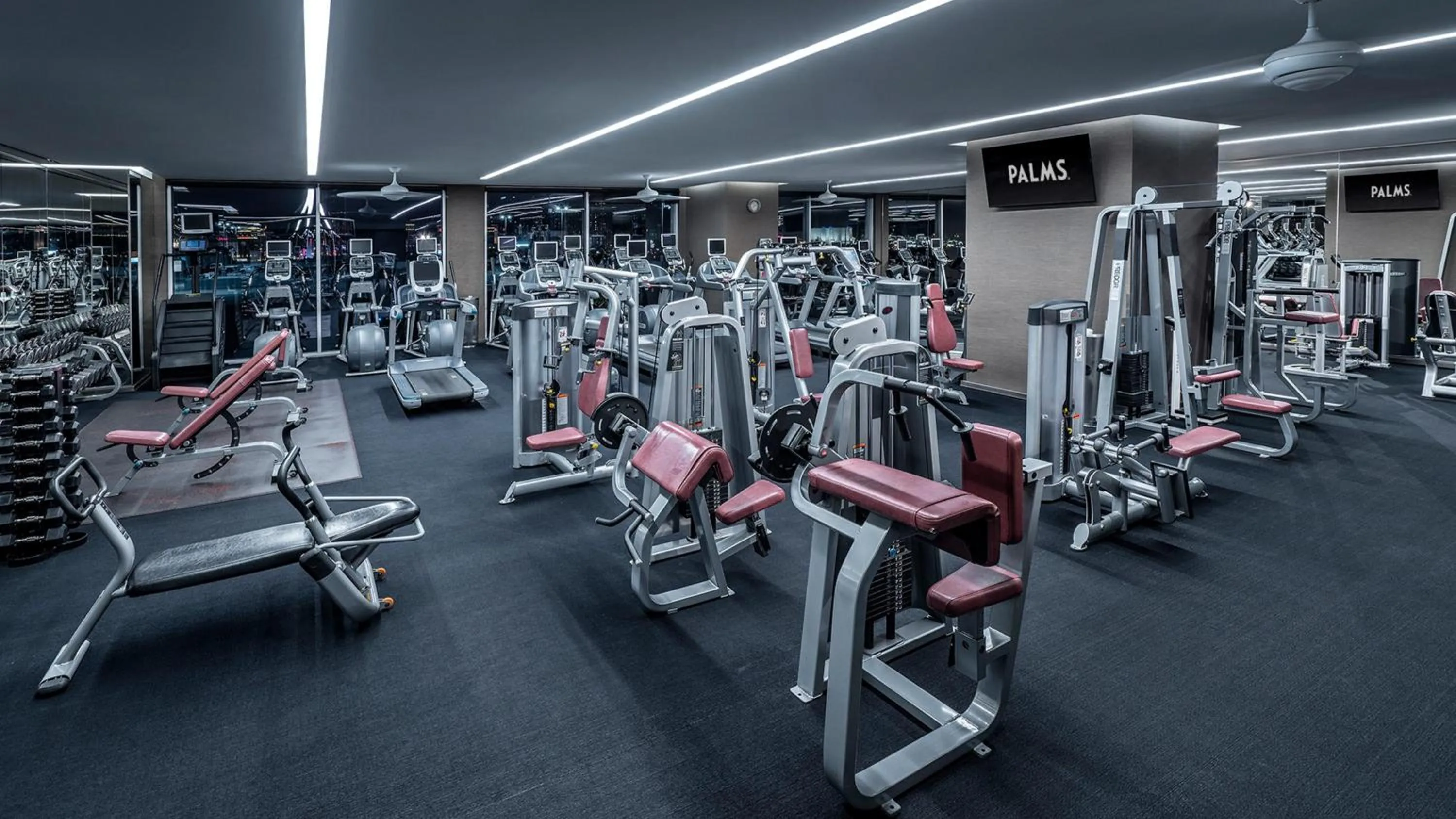 Fitness centre/facilities in Palms Place One Bedroom Suite 1220 sqft