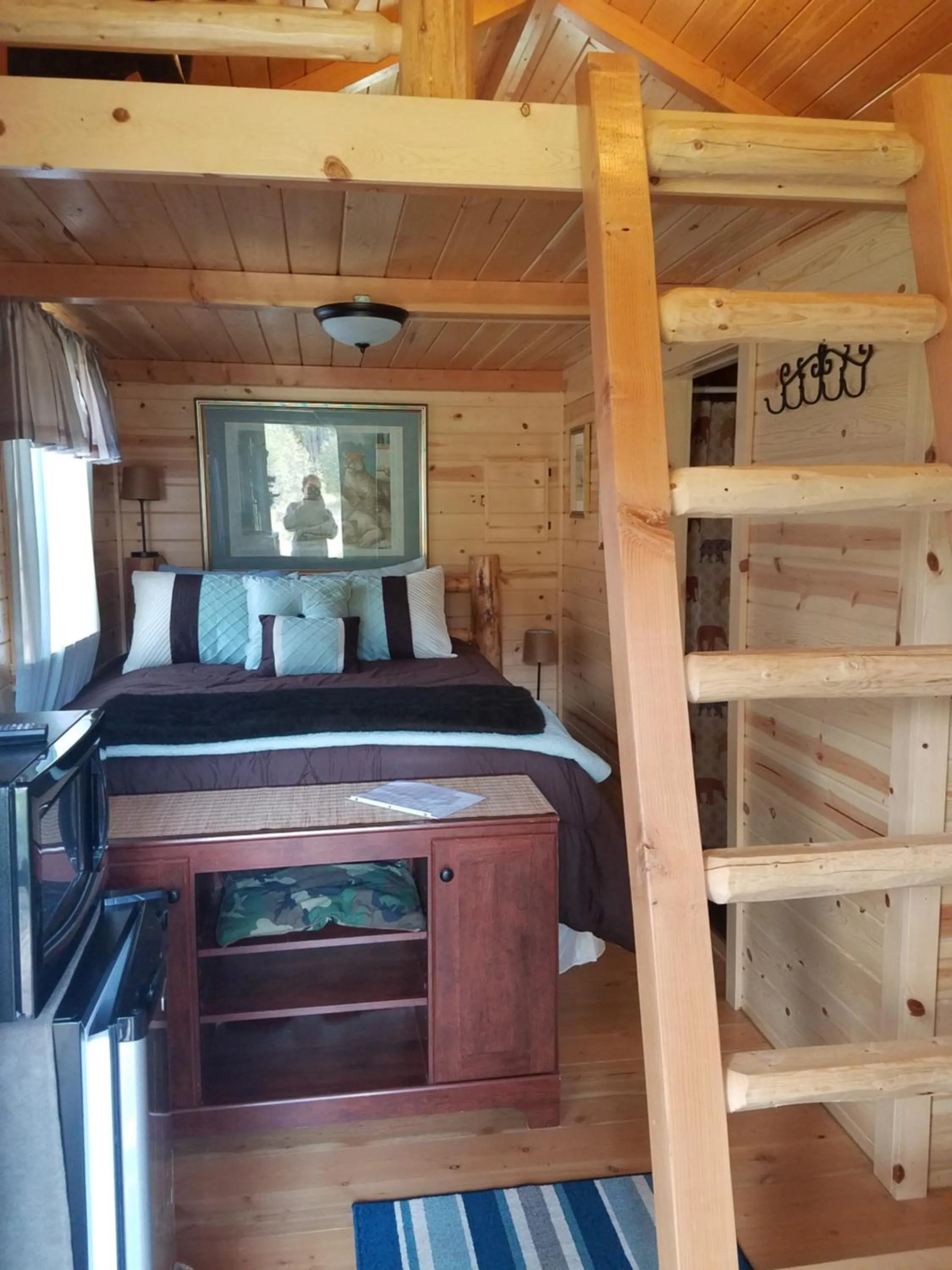 Bed in The Wild Game Inn