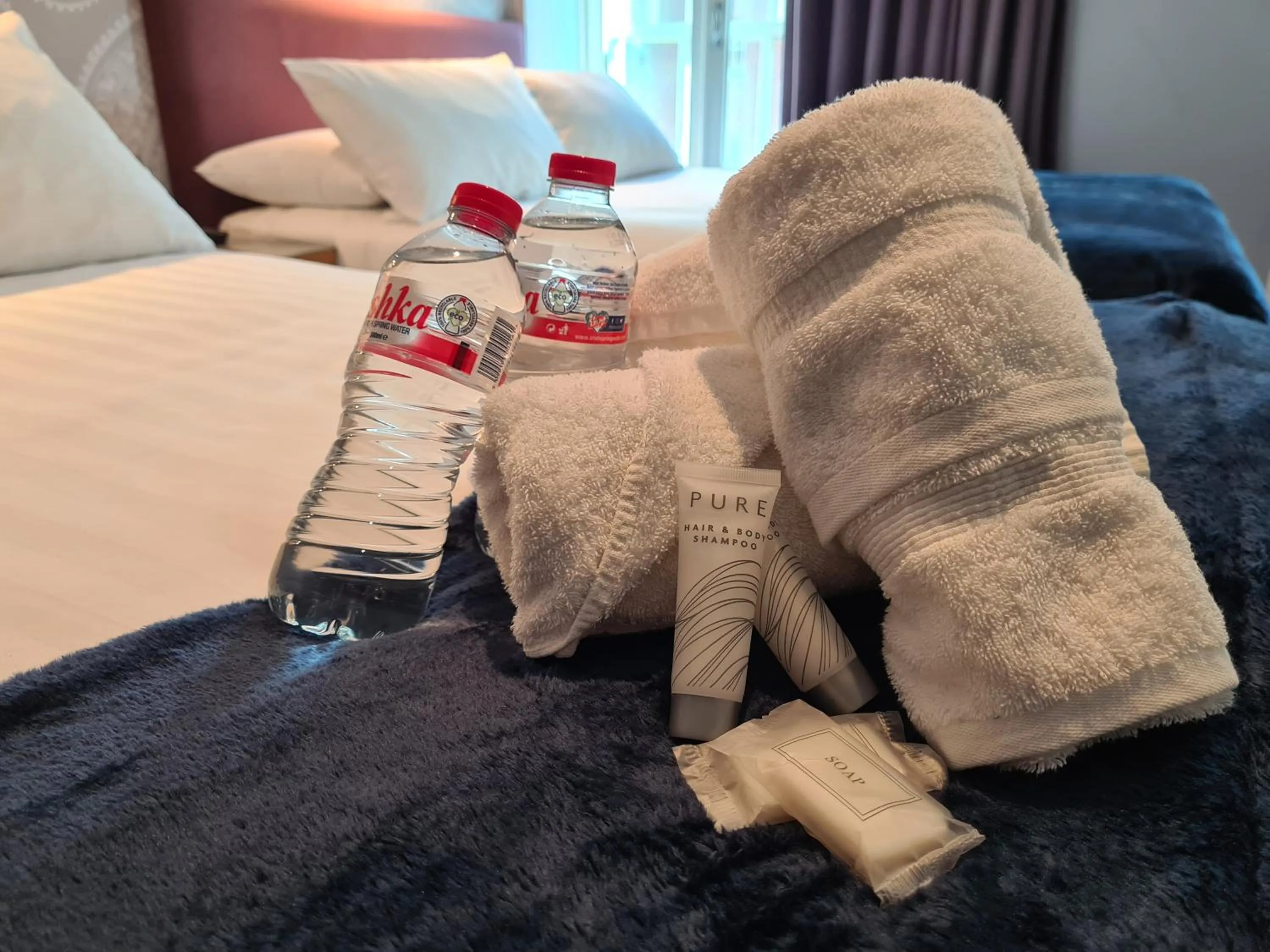 Winter, Bed in Jackson Court Hotel