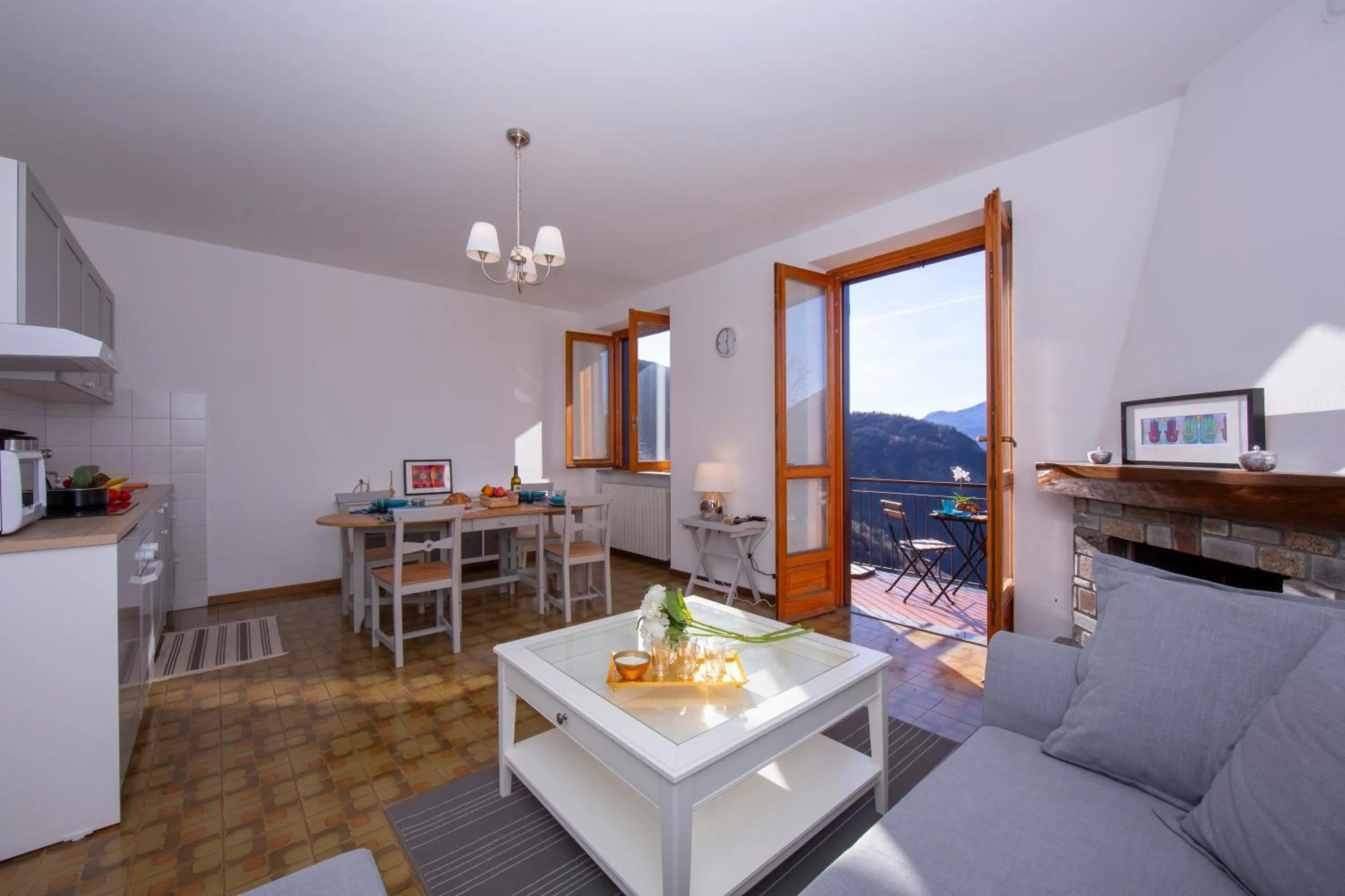 Living room in Balcone di Perledo