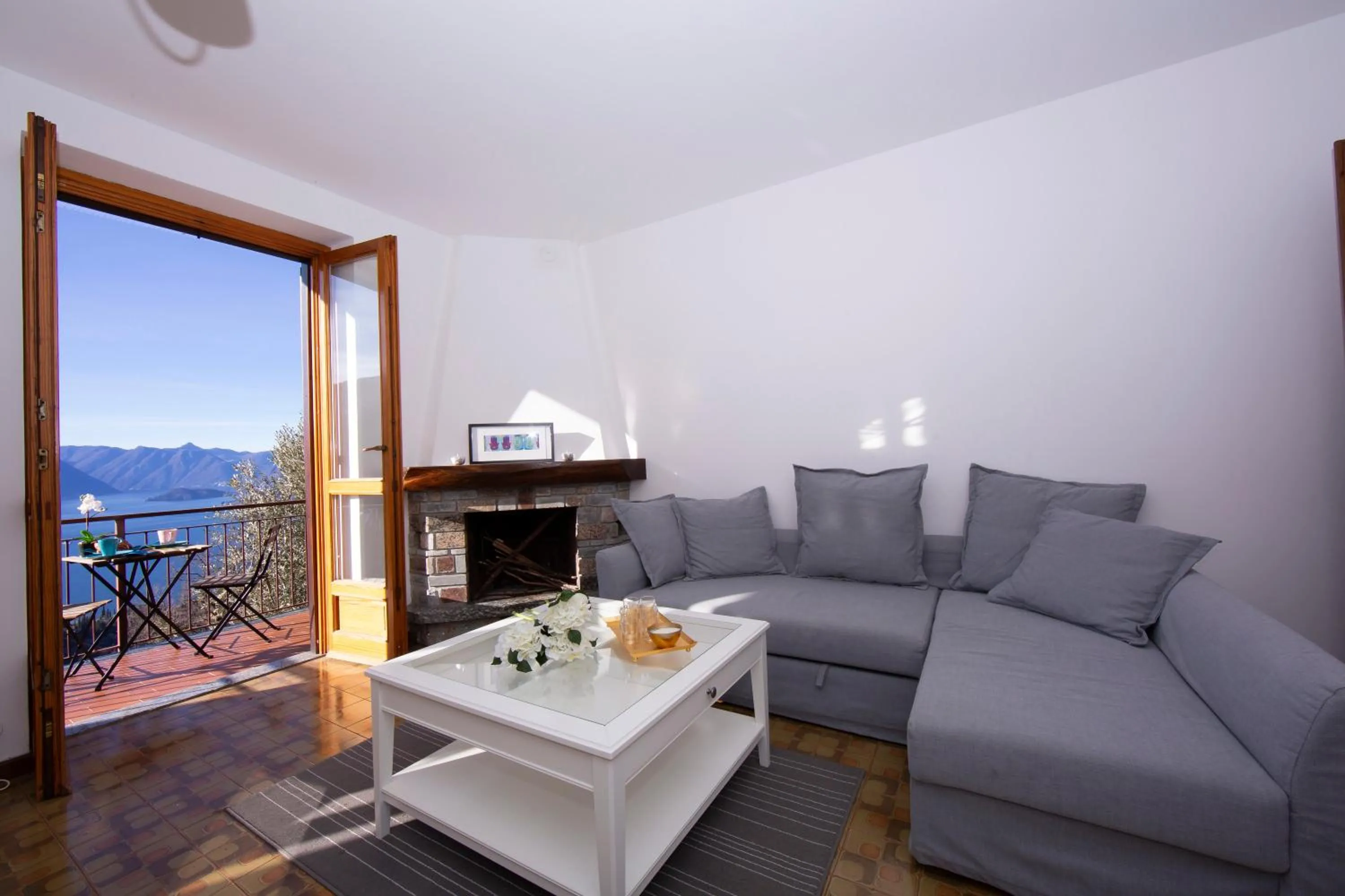Living room in Balcone di Perledo