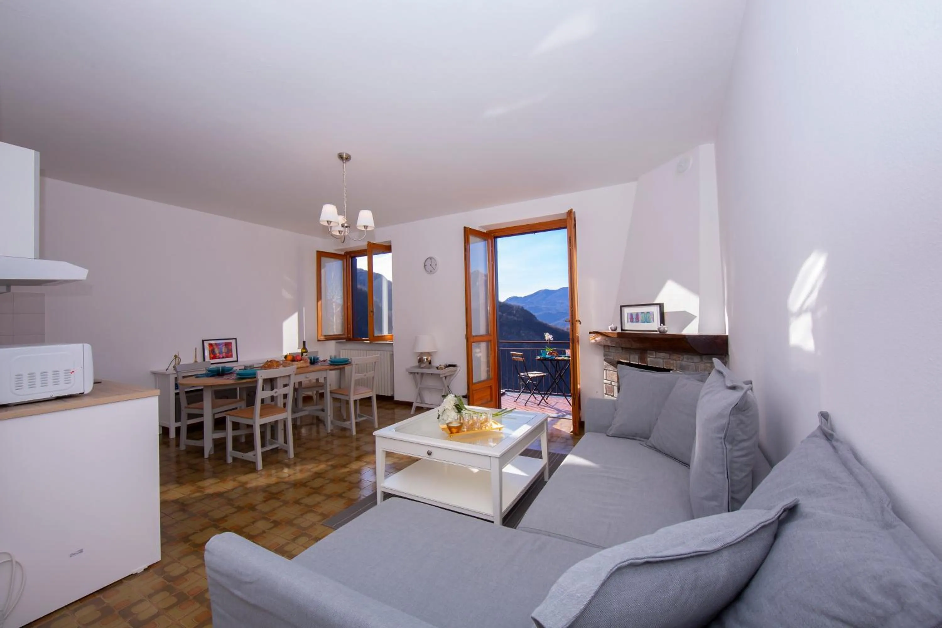 Living room in Balcone di Perledo