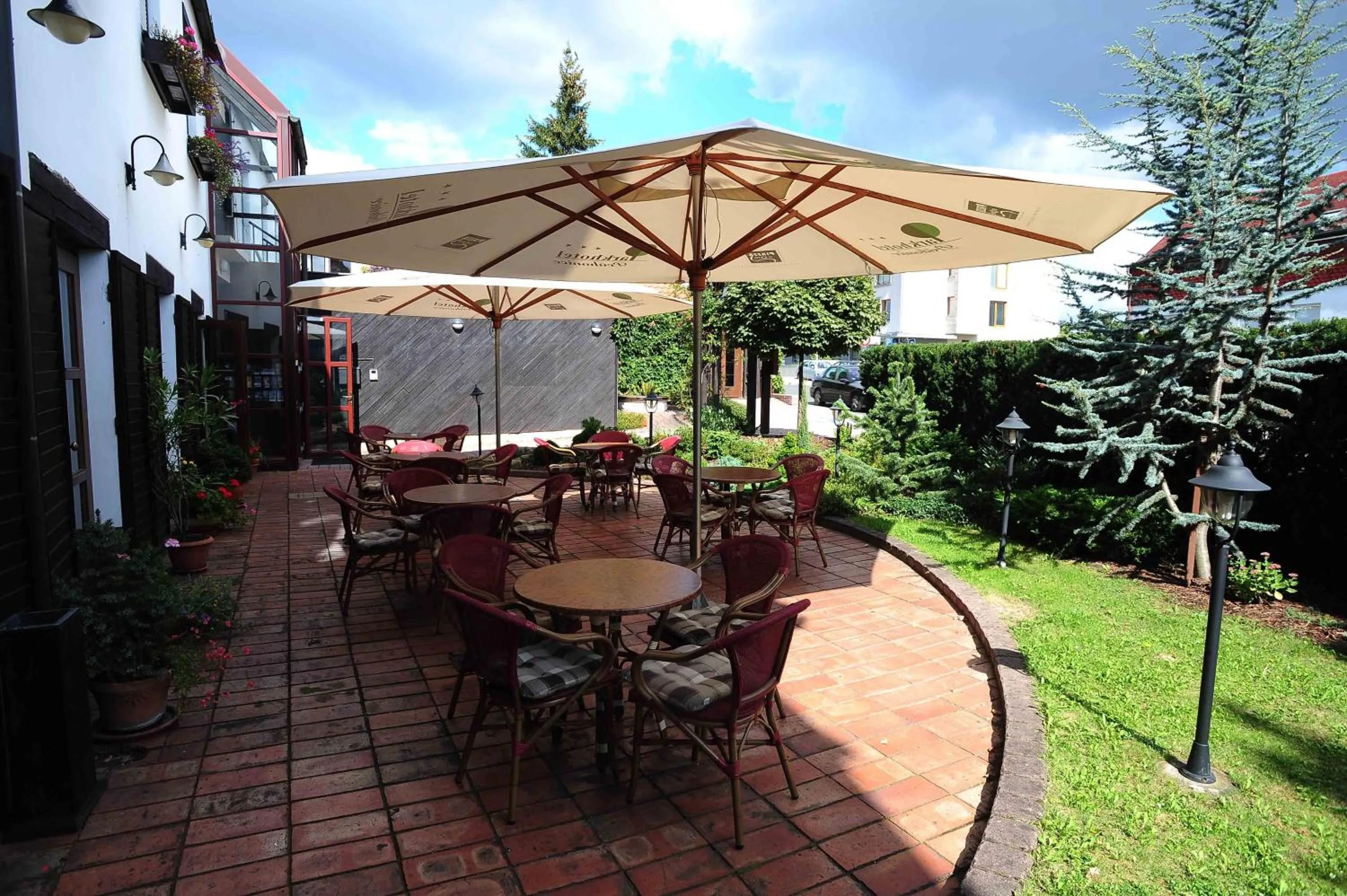 Restaurant/places to eat in Park Hotel Pruhonice