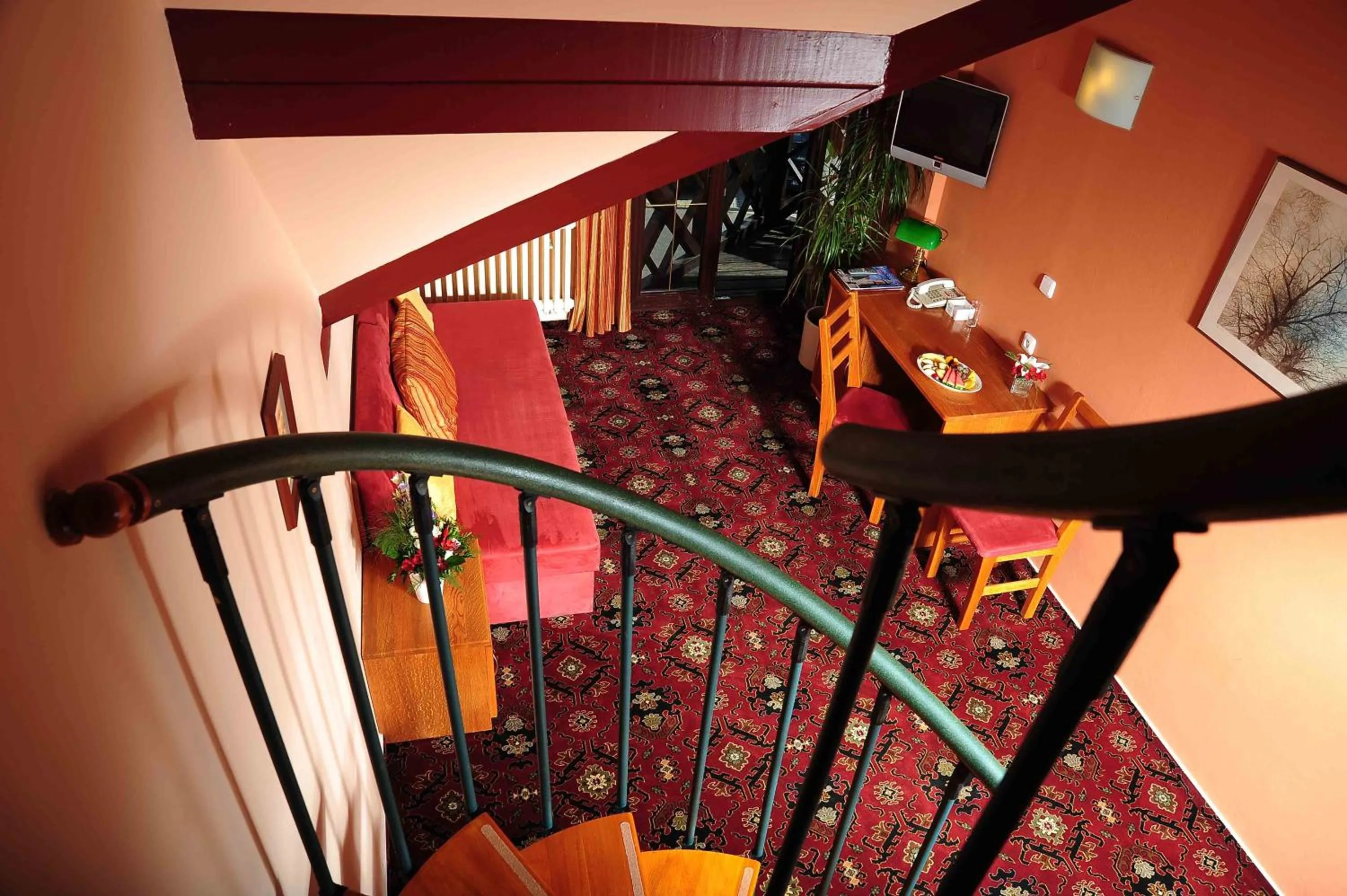 Living room in Park Hotel Pruhonice