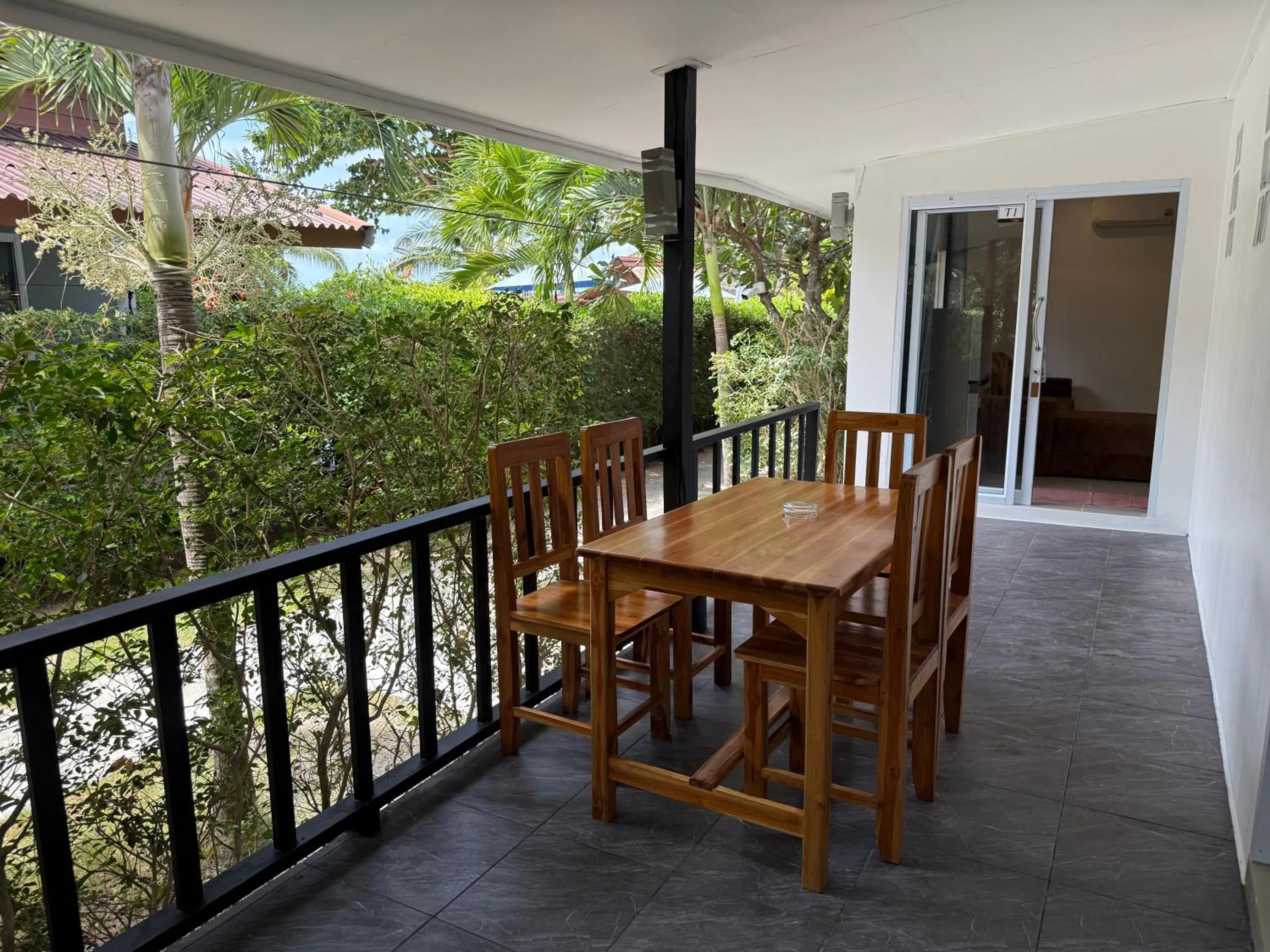Patio in CheeVa Beach Resort