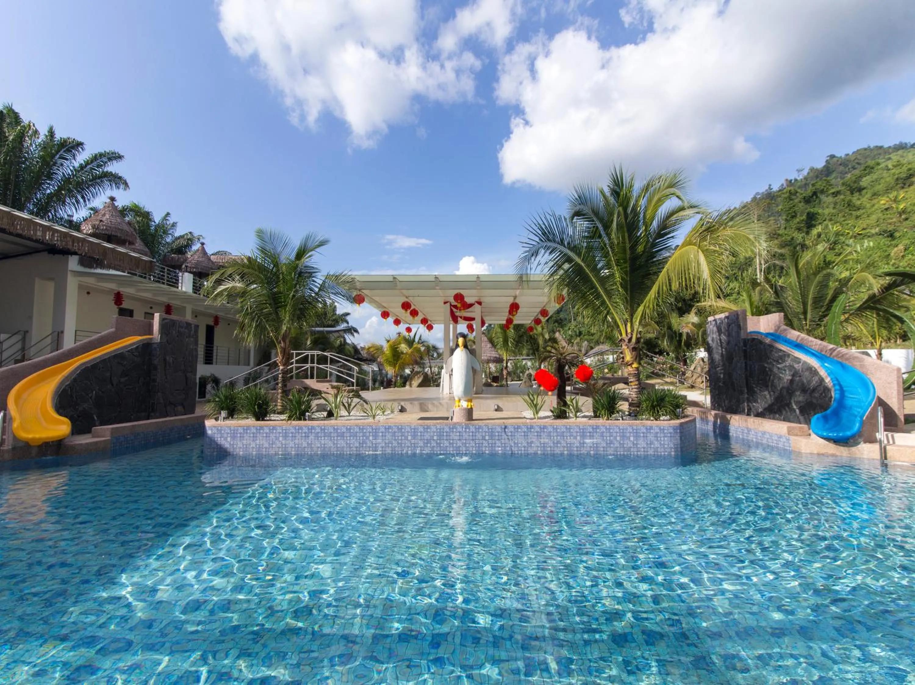 Swimming pool in Rock Mountain