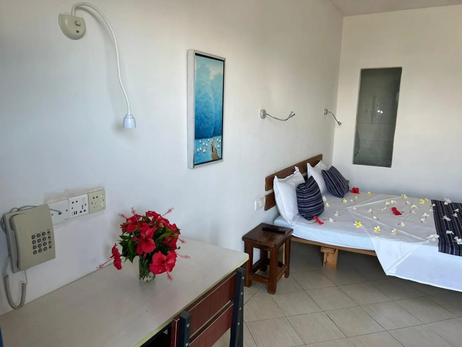 Bed in Hôtel Ambatoloaka