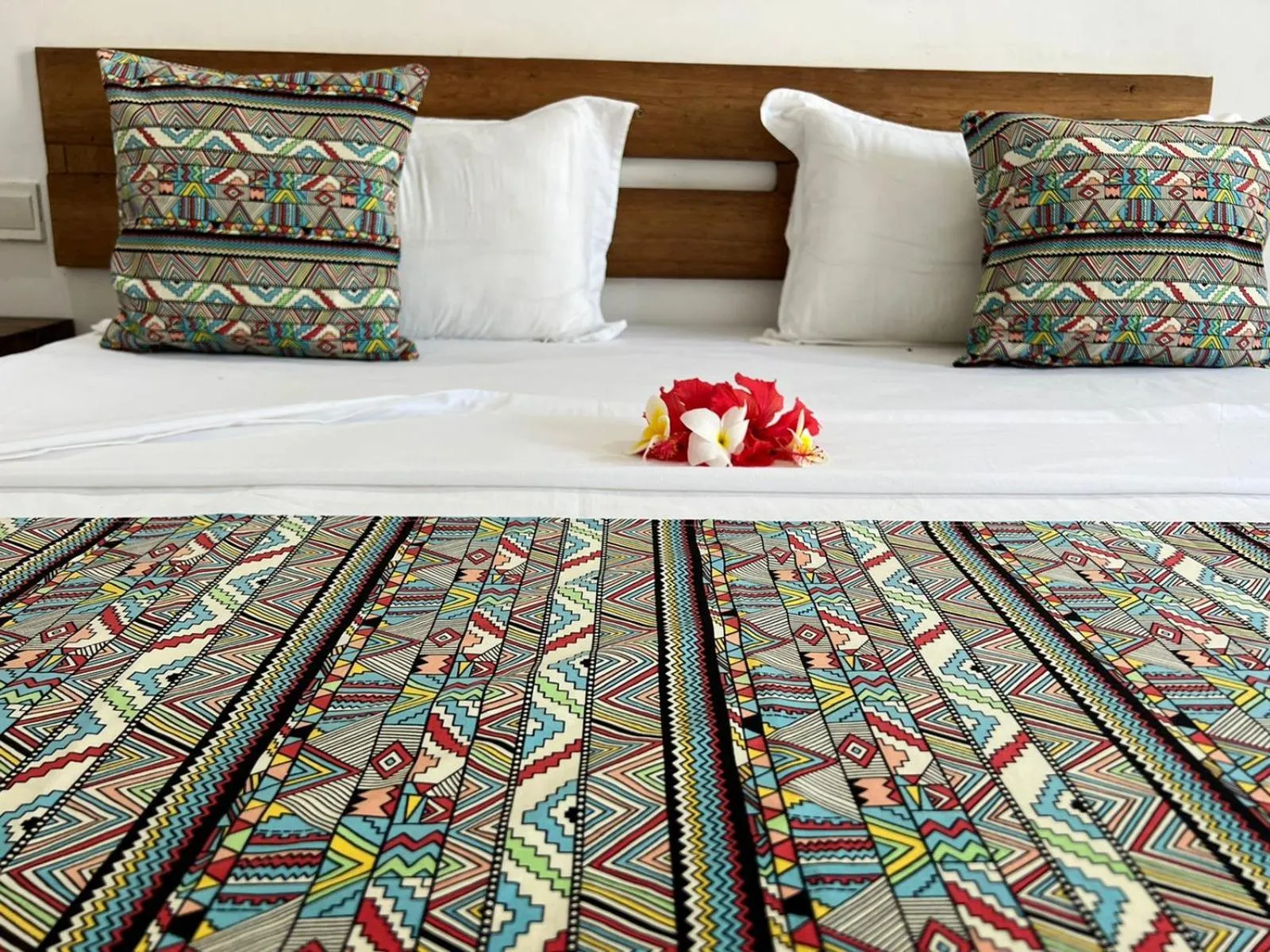 Bed in Hôtel Ambatoloaka