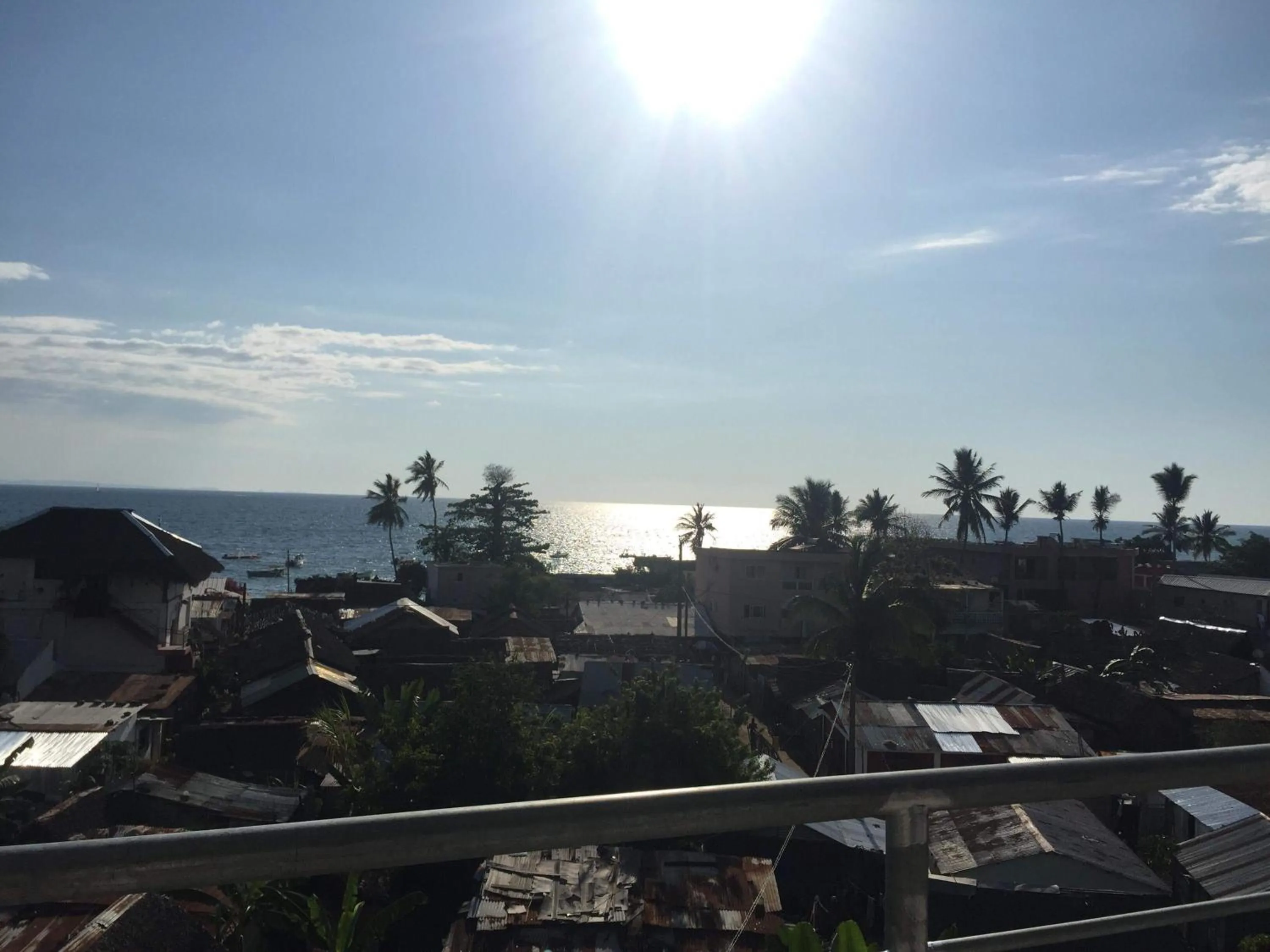 Balcony/Terrace in Hôtel Ambatoloaka
