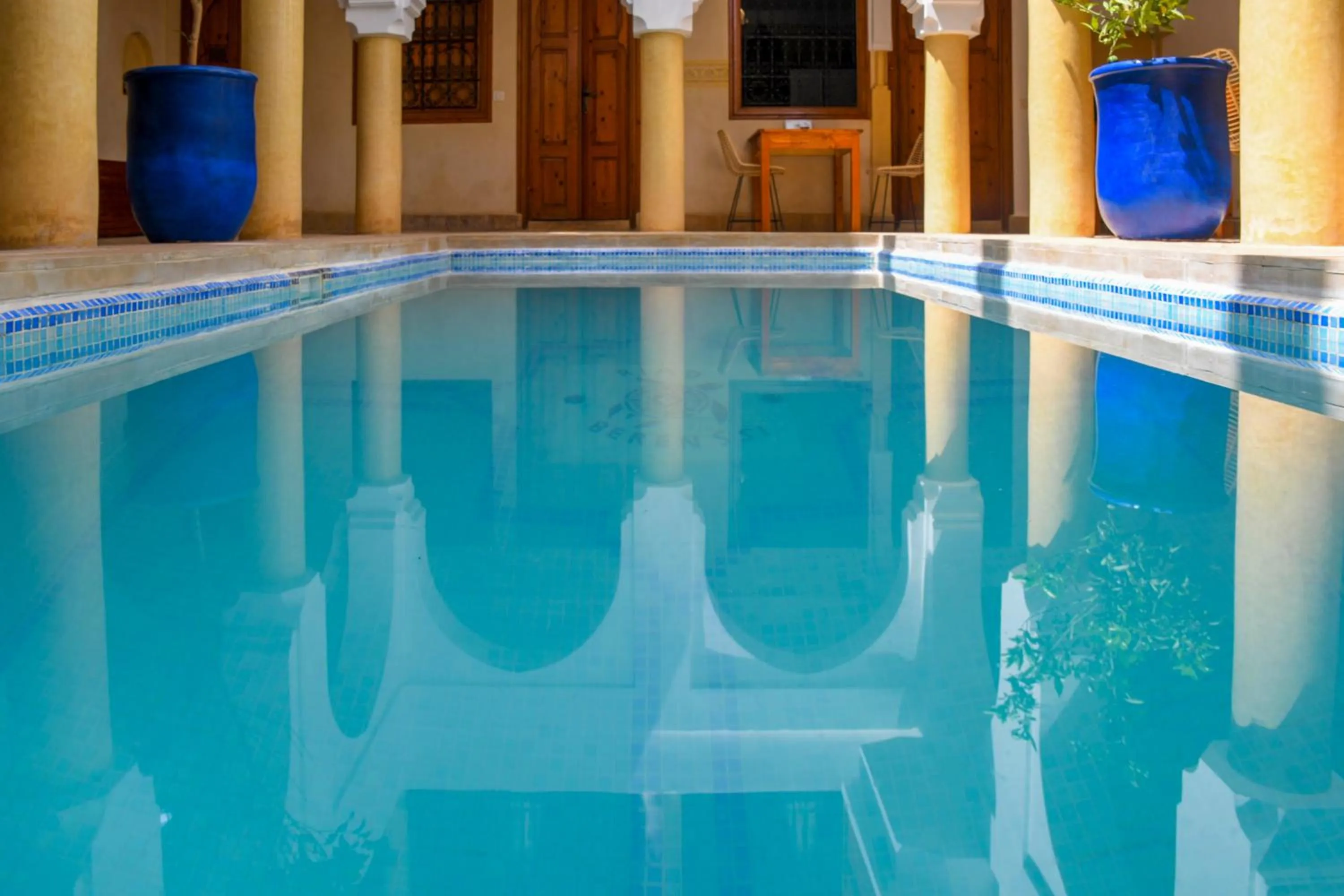 Swimming pool in Riad Berenssi