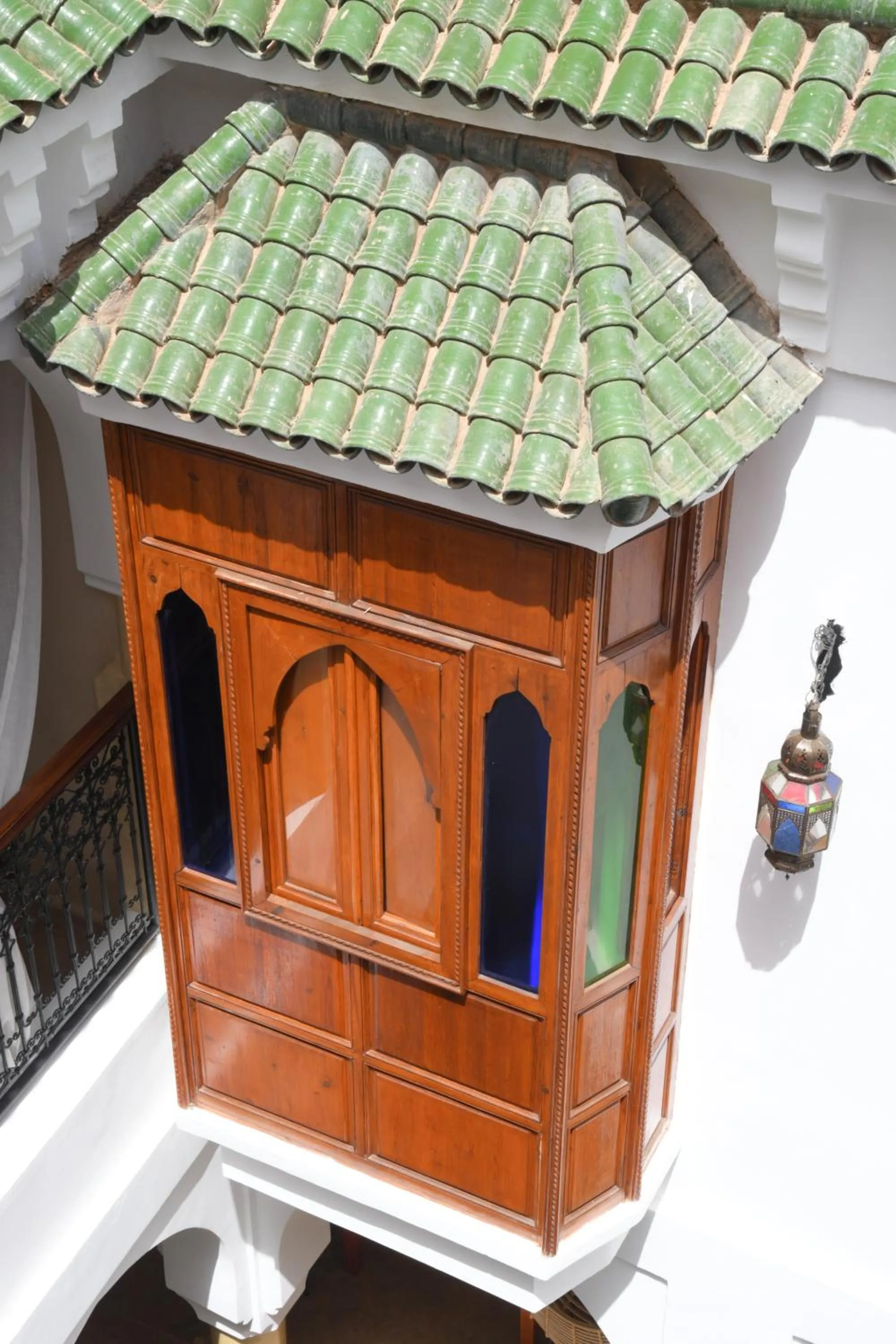 Decorative detail in Riad Berenssi