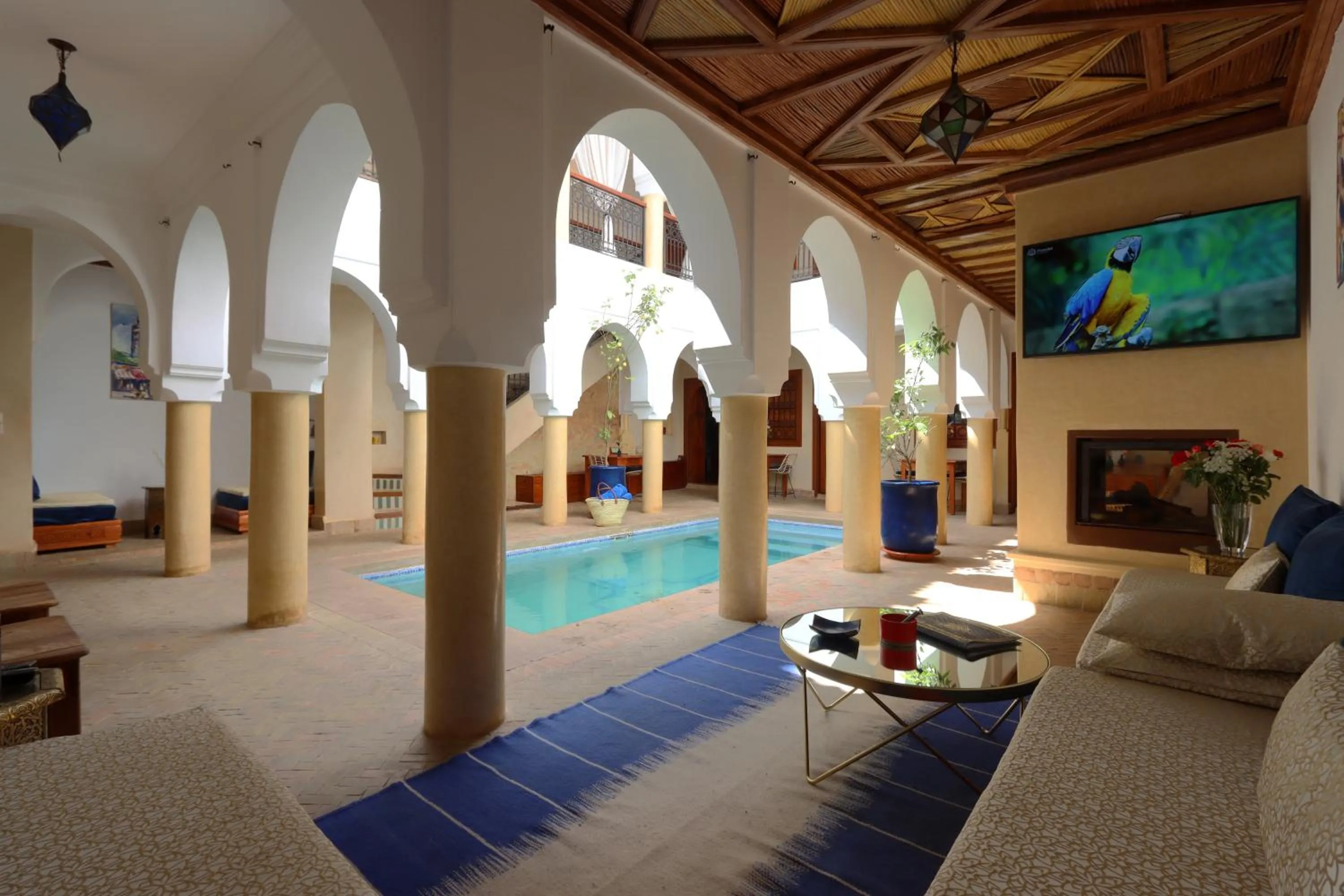 Patio in Riad Berenssi