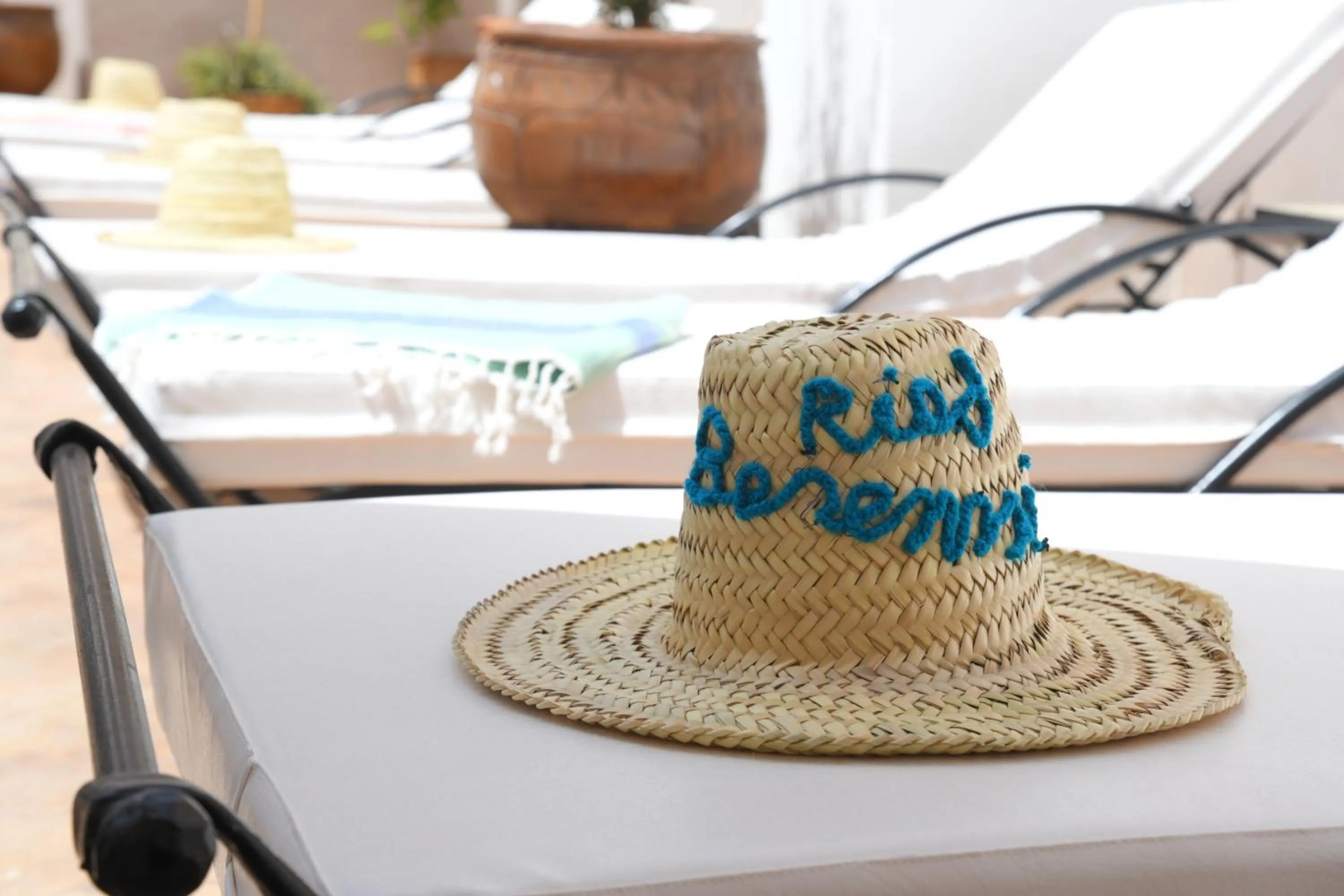 Balcony/Terrace in Riad Berenssi