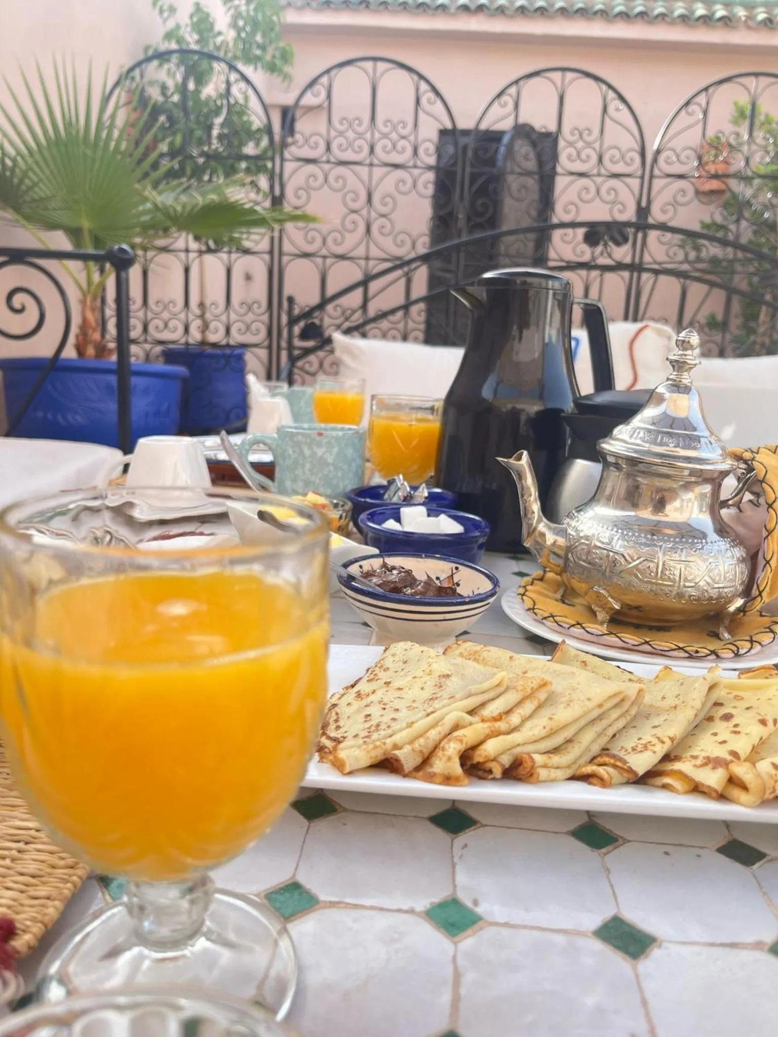 Breakfast in Riad Berenssi