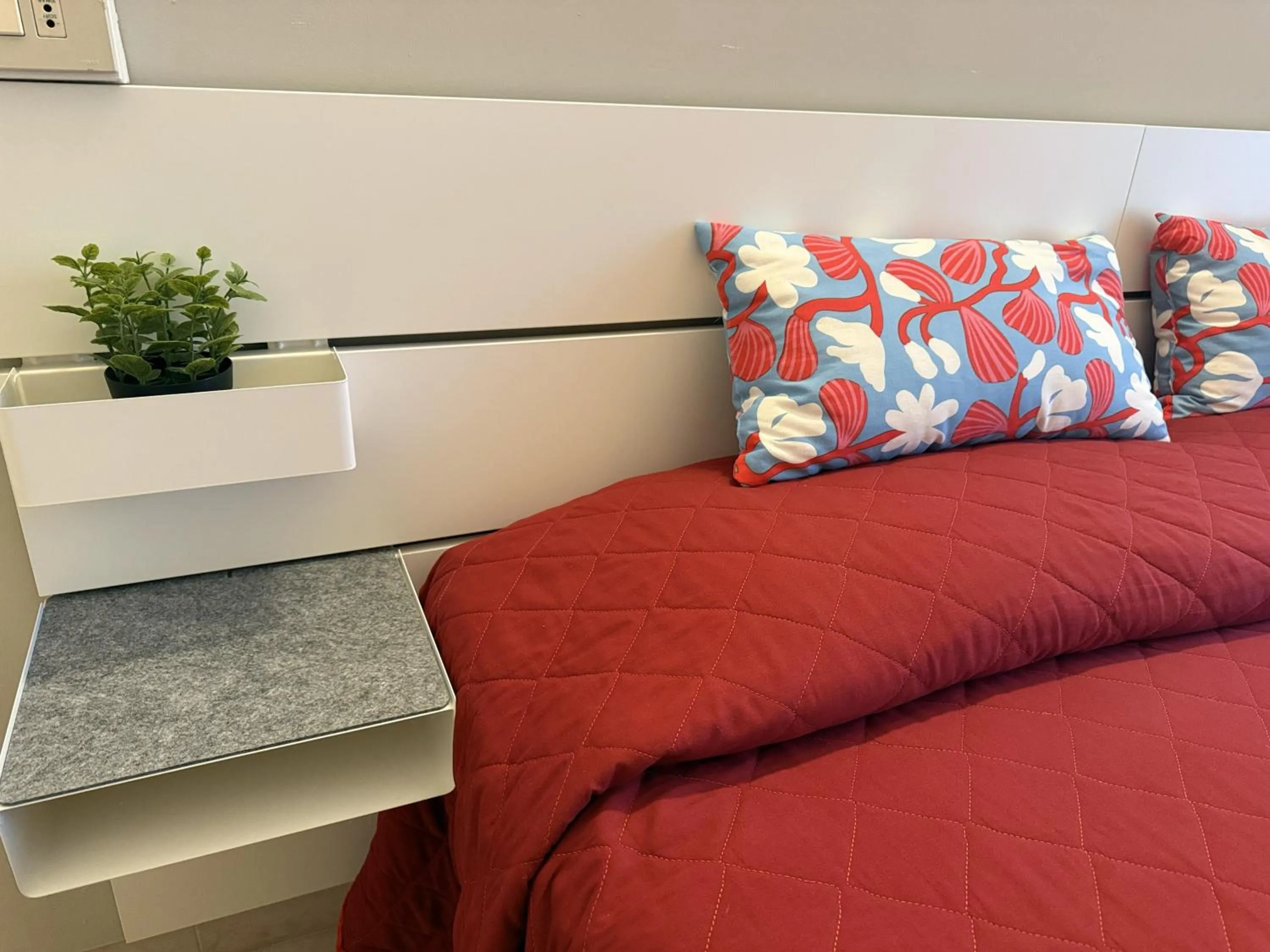 Decorative detail, Bed in Hotel Picador