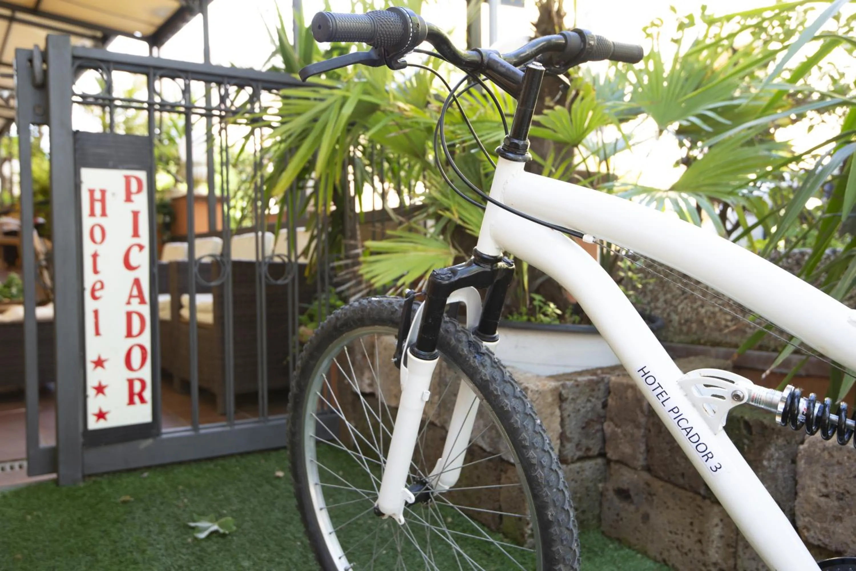 Cycling in Hotel Picador