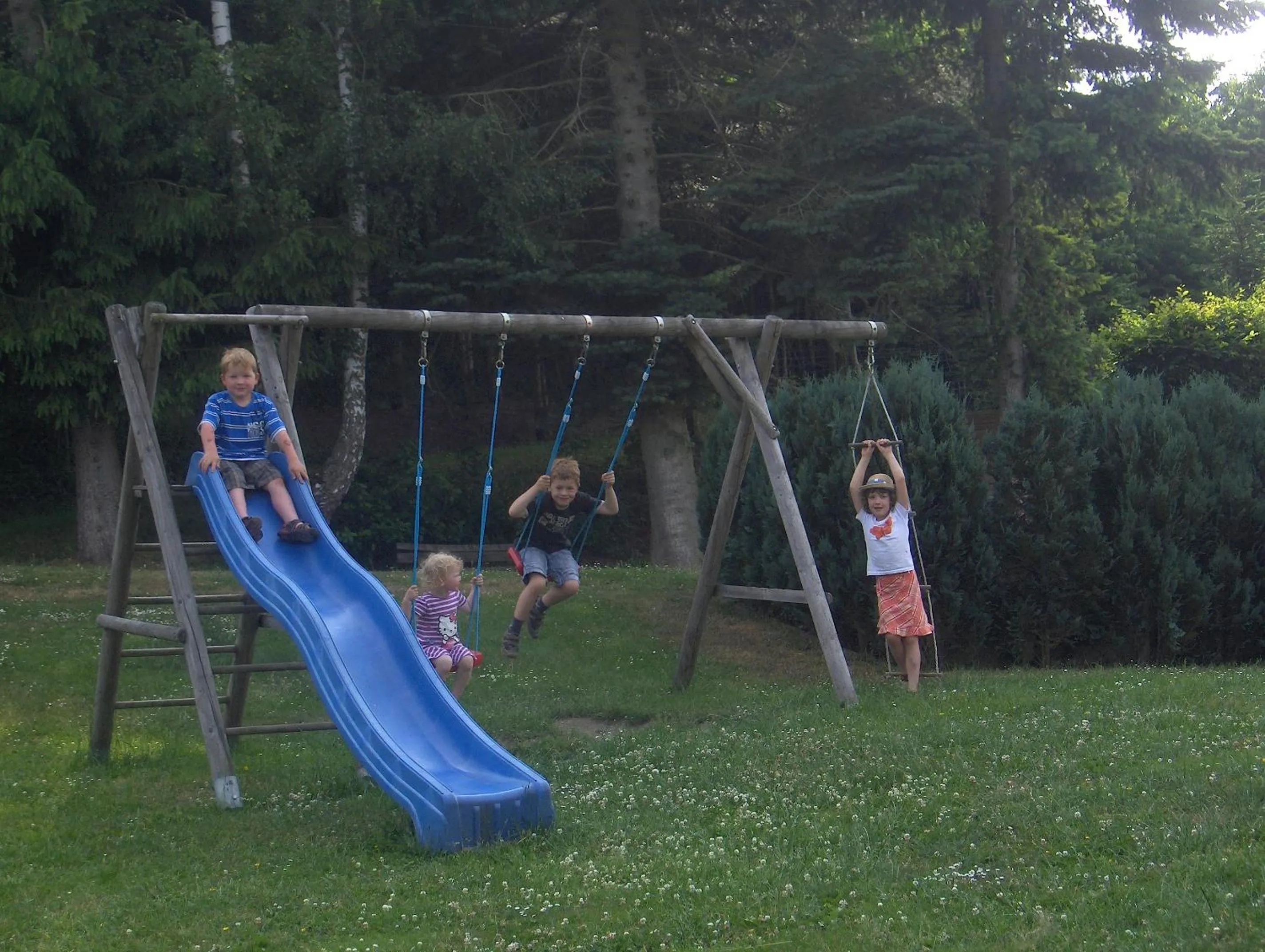 Children play ground in Schweizes Ferienhof