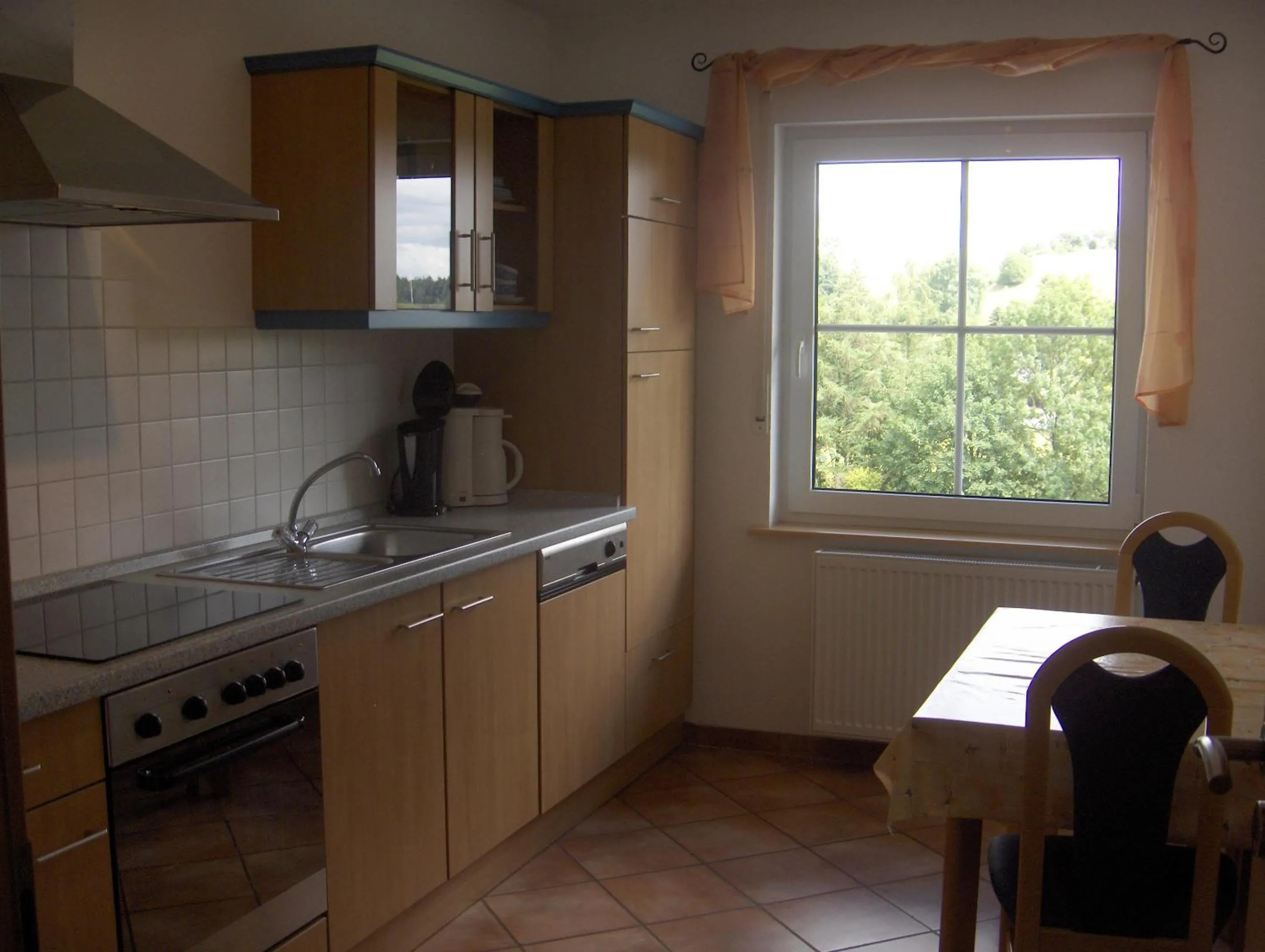 Kitchen or kitchenette in Schweizes Ferienhof