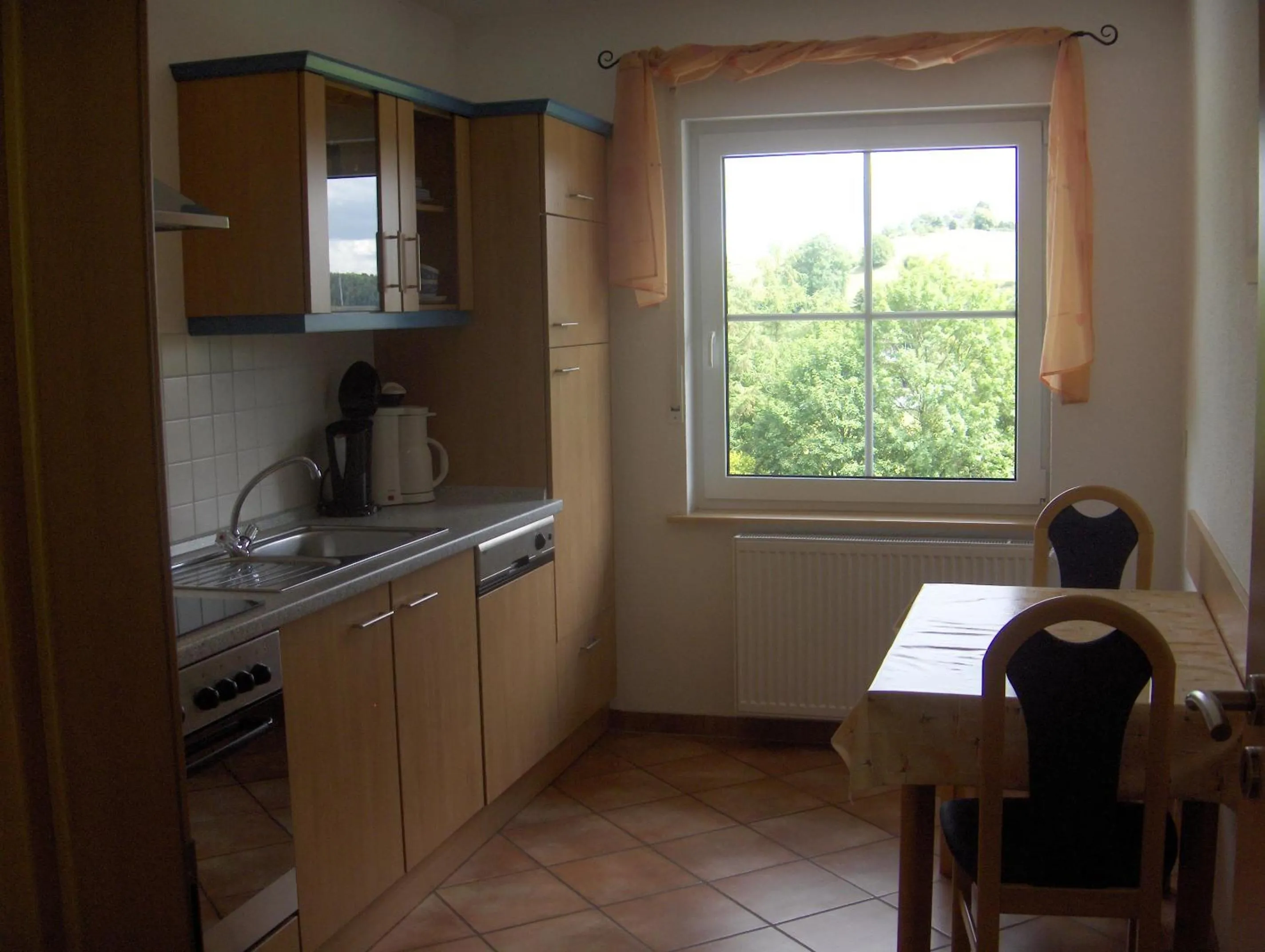 Kitchen or kitchenette in Schweizes Ferienhof