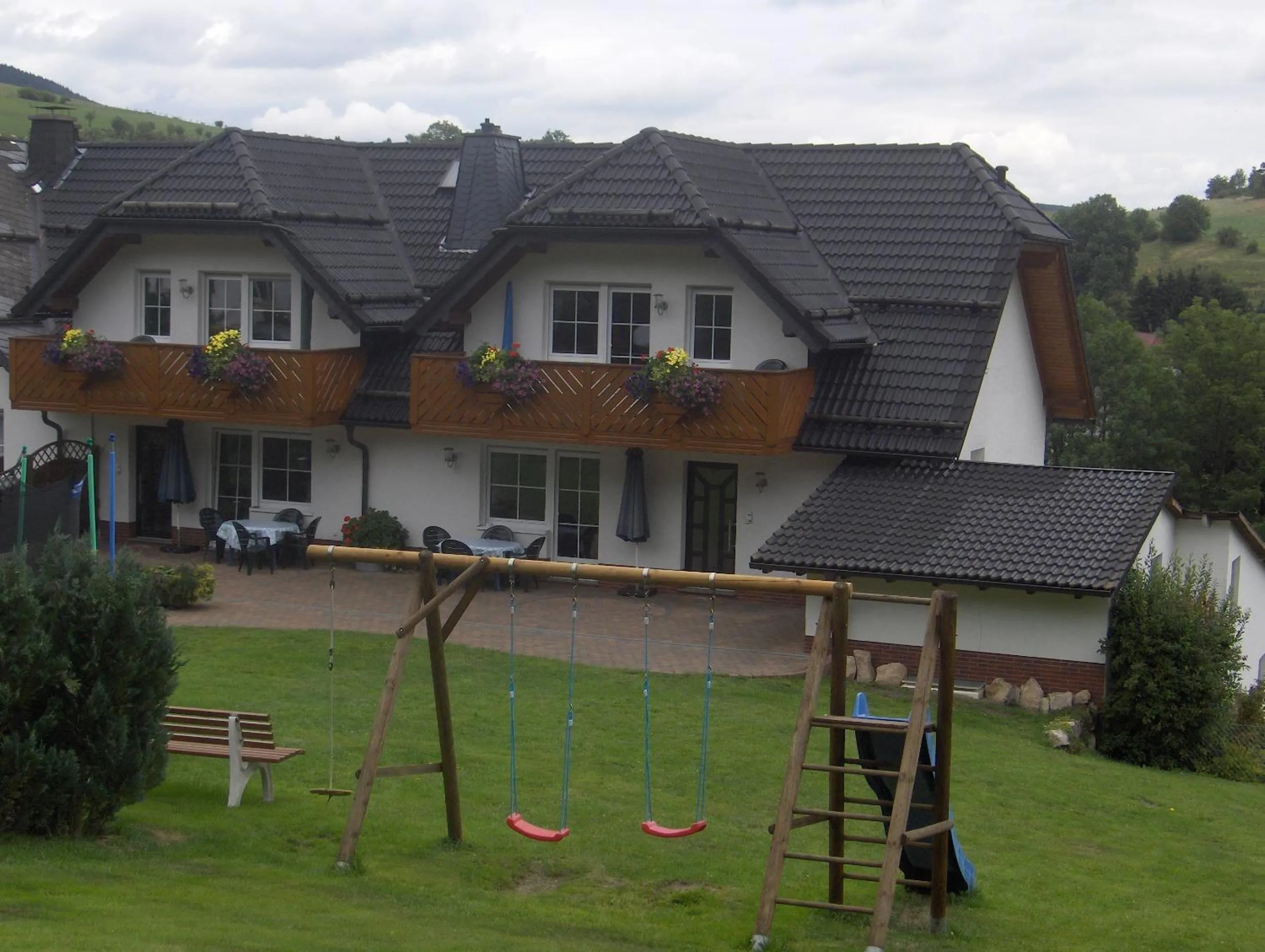 Children play ground in Schweizes Ferienhof