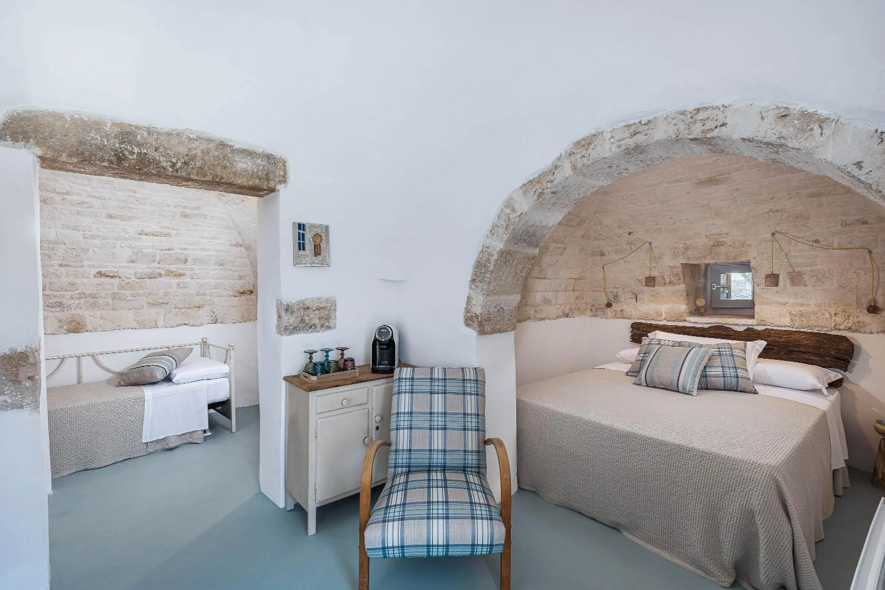 Bed in Trulli Terra Magica