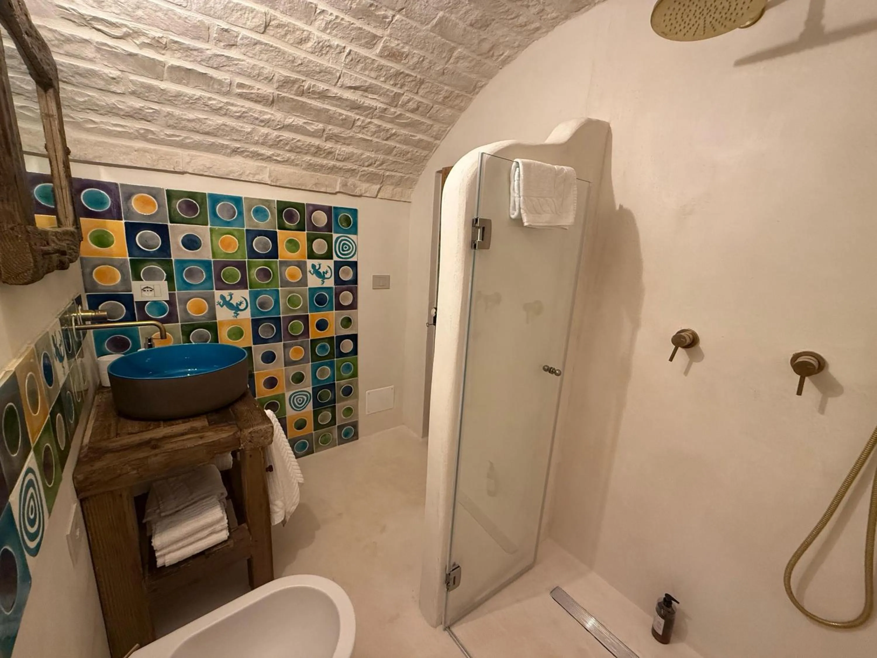 Bathroom in Trulli Terra Magica