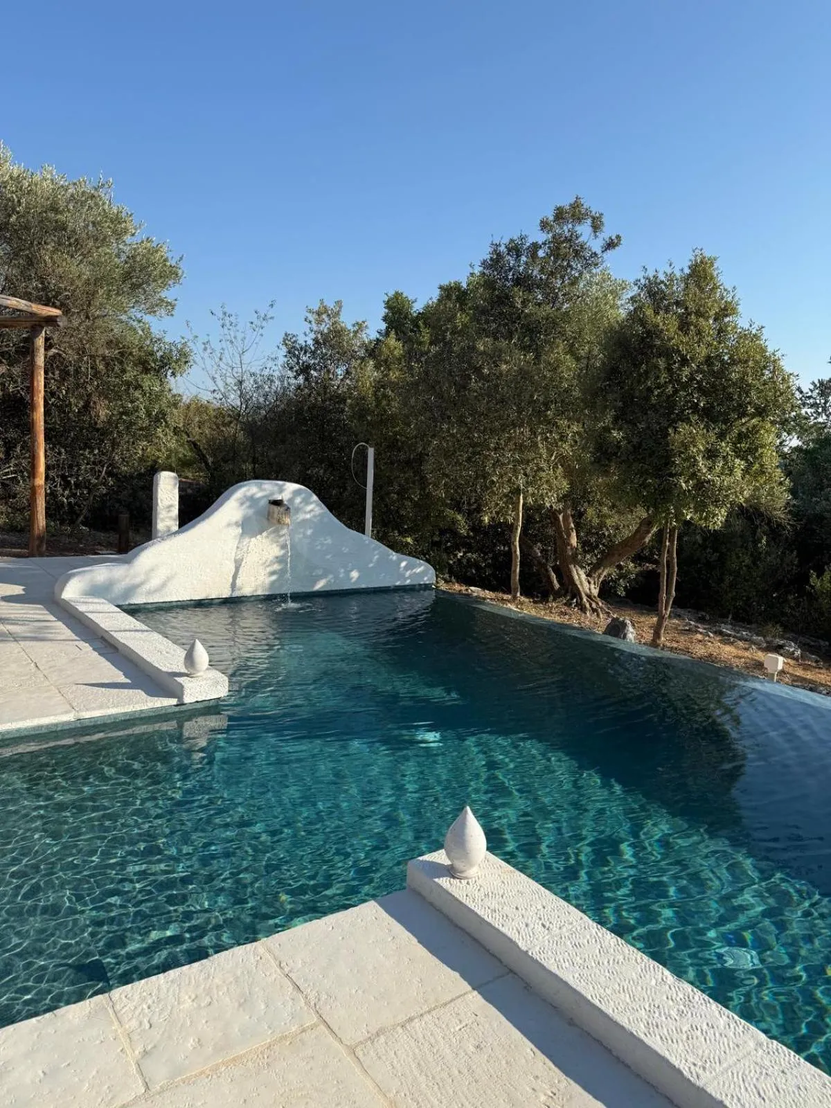 Pool view in Trulli Terra Magica