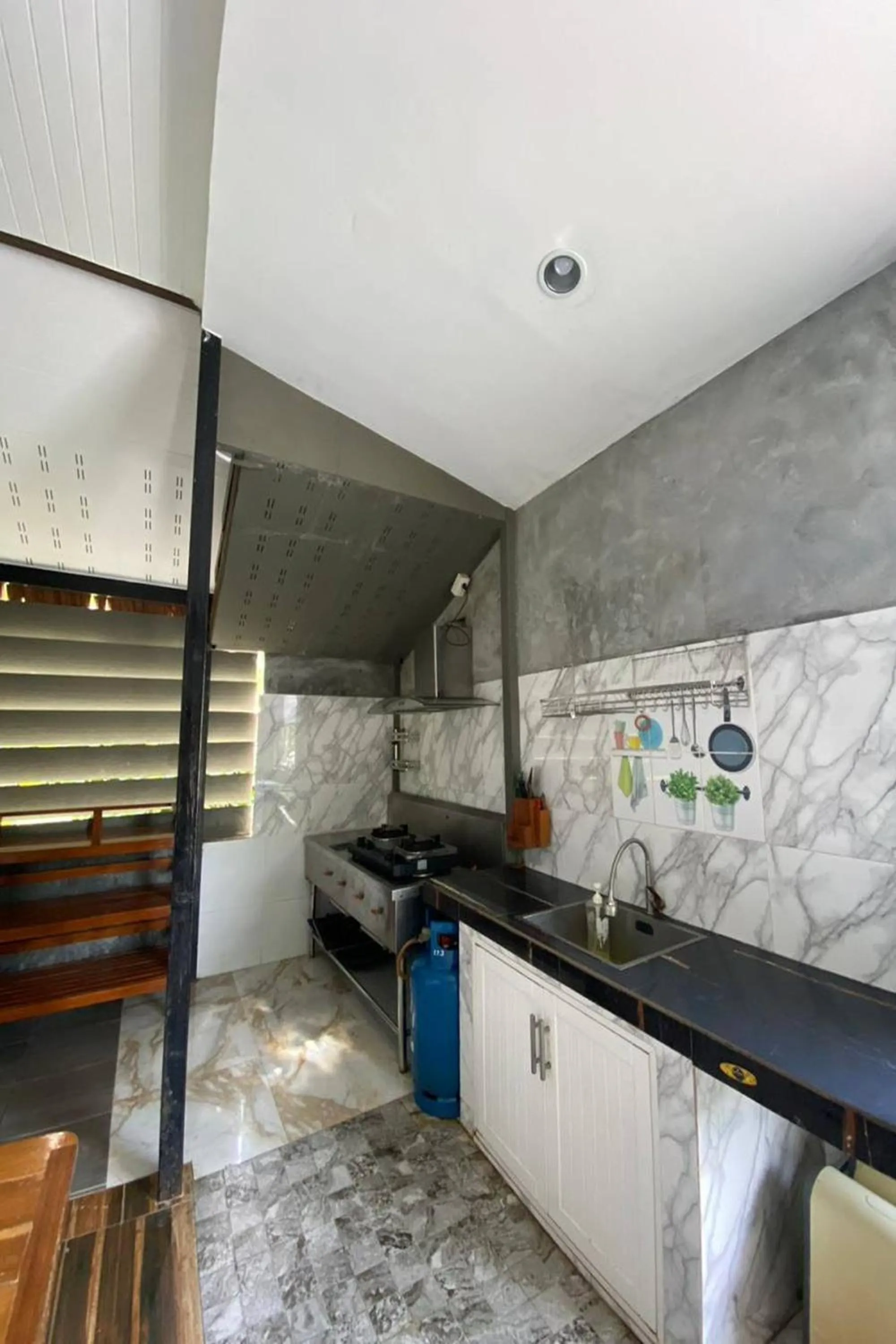 Kitchen or kitchenette in Tann Anda Resort