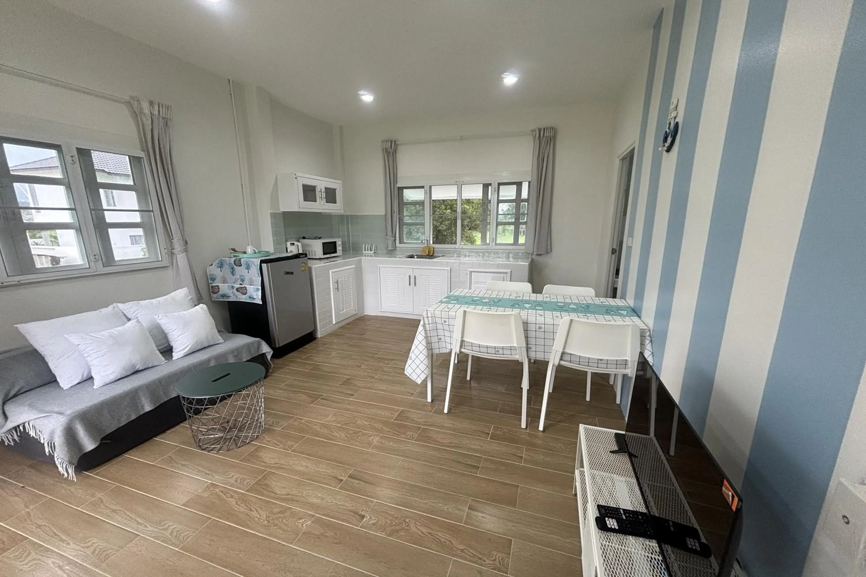 Kitchen or kitchenette in Tann Anda Resort