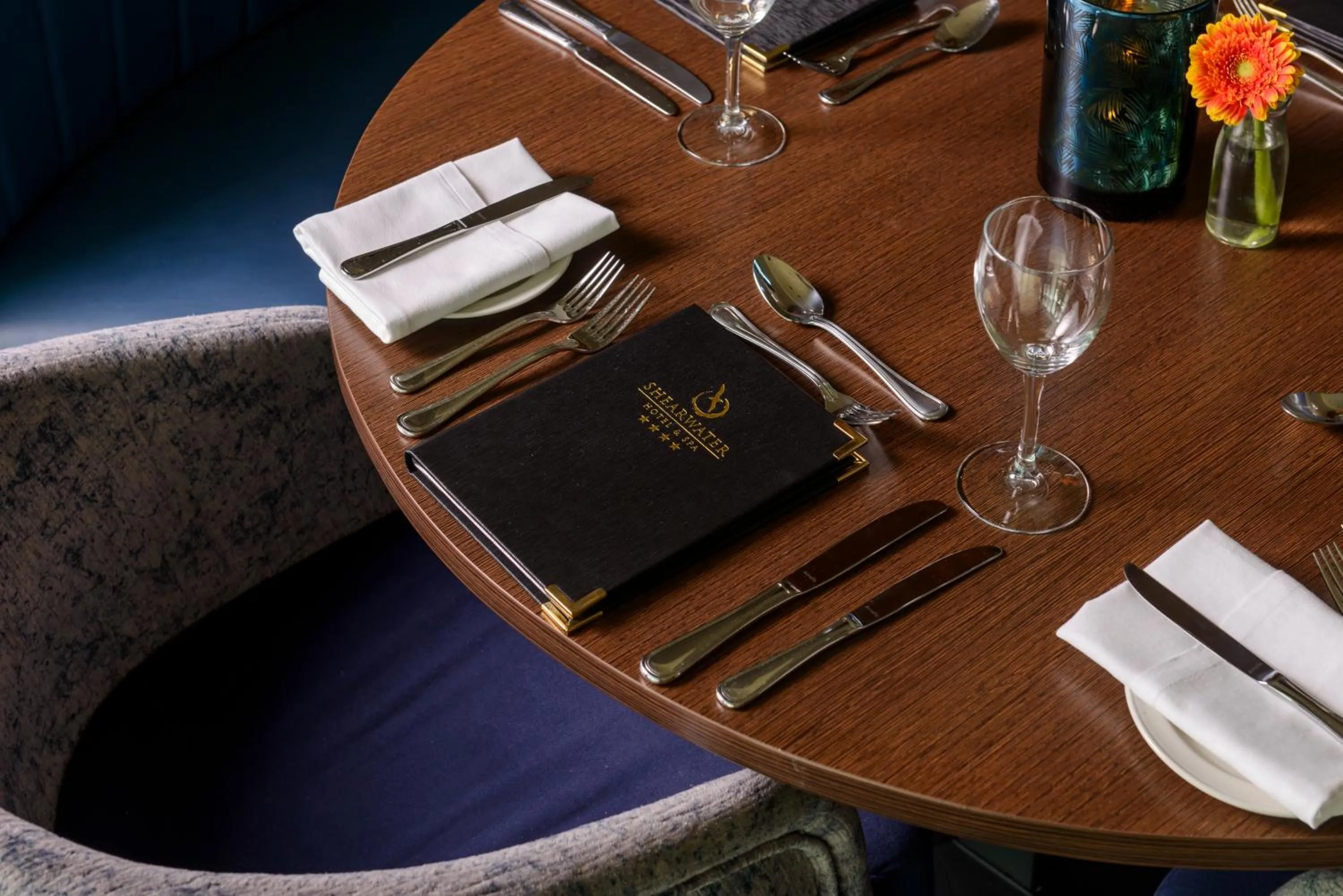 Food and drinks in Shearwater Hotel & Spa