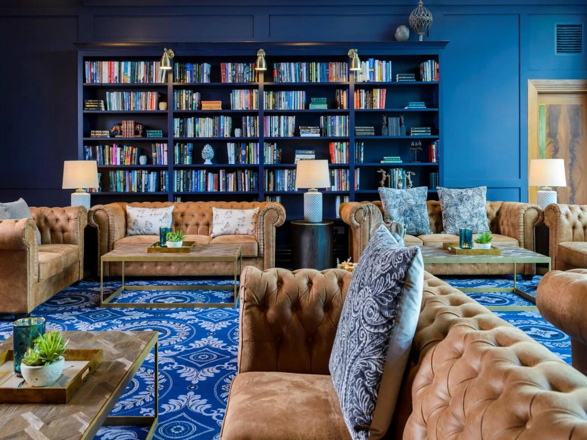 Library in Shearwater Hotel & Spa
