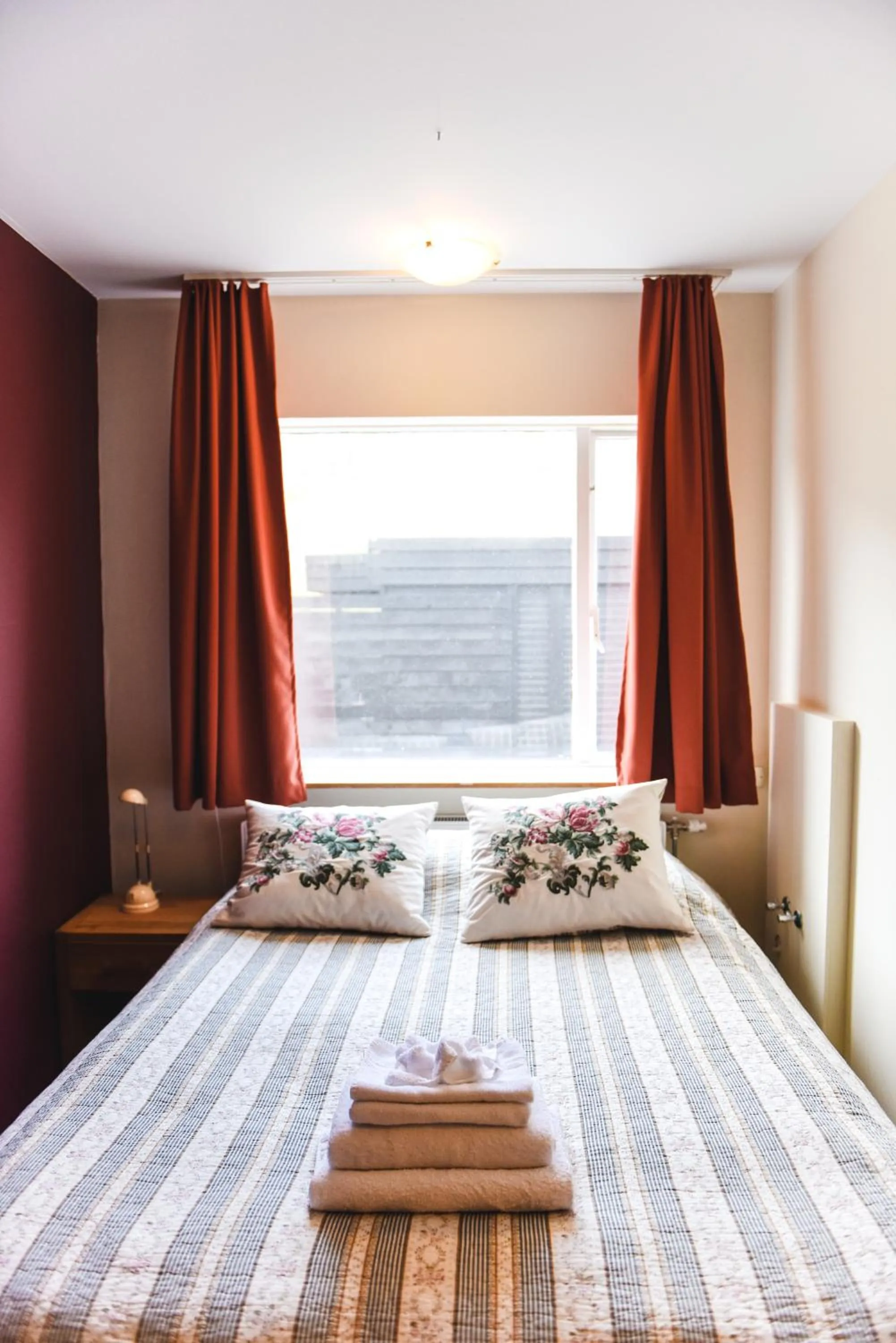 Bed in Hotel Latrabjarg