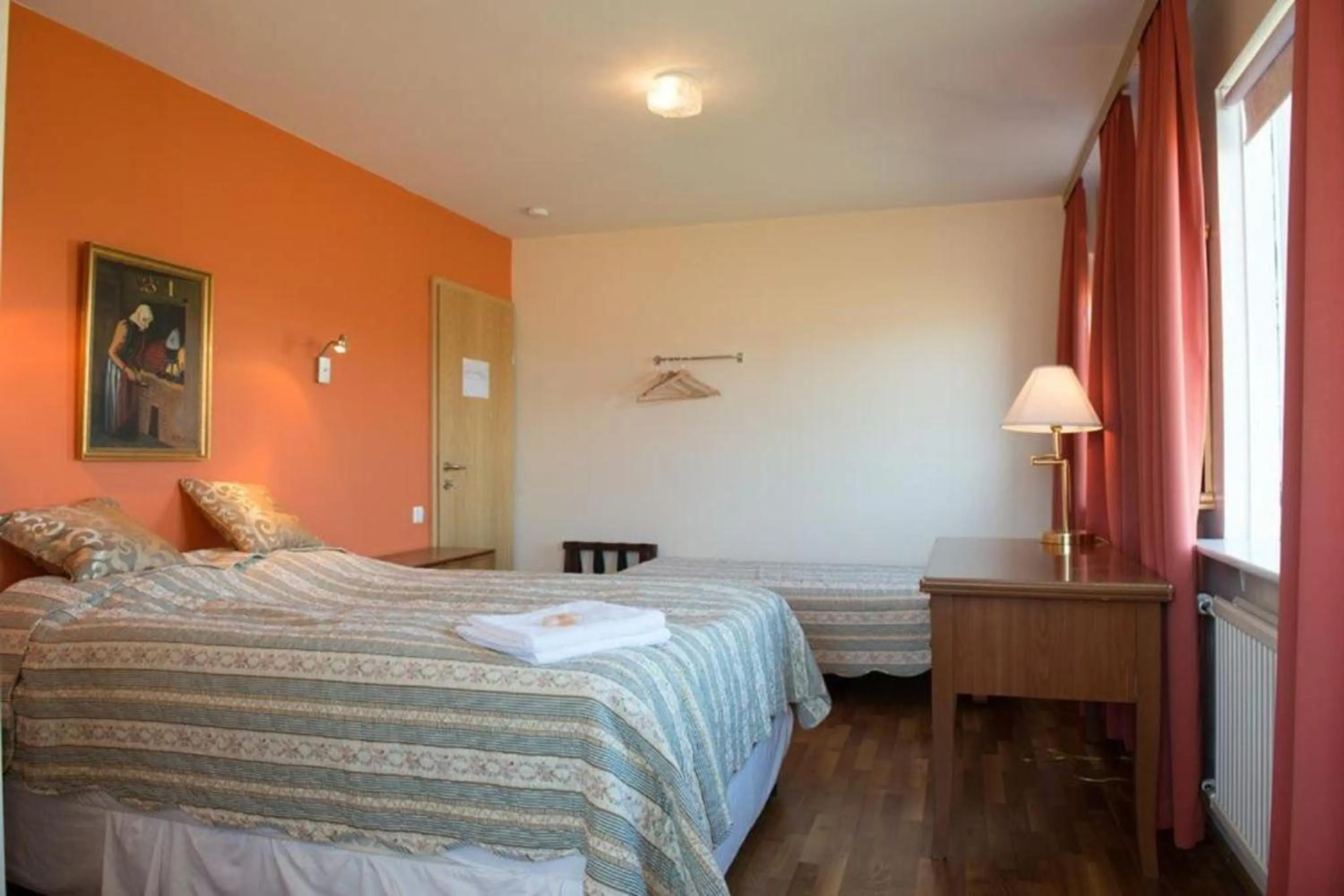 Bed in Hotel Latrabjarg