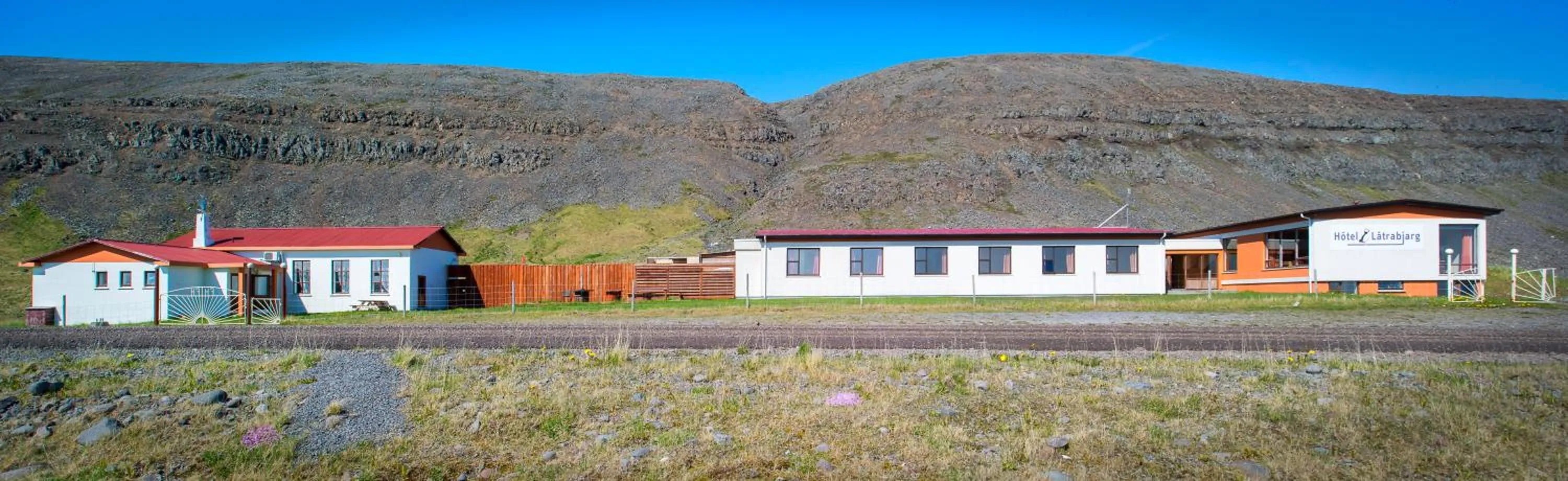 Property building in Hotel Latrabjarg