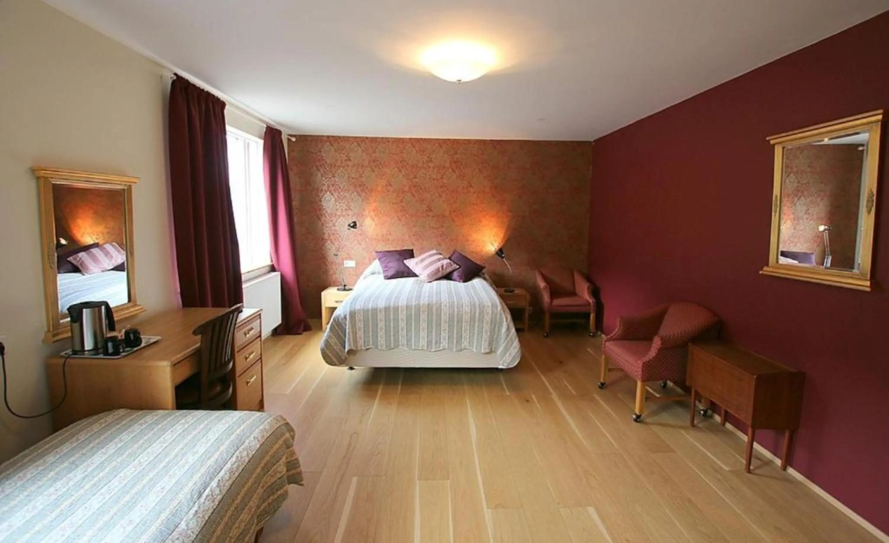 Bed in Hotel Latrabjarg