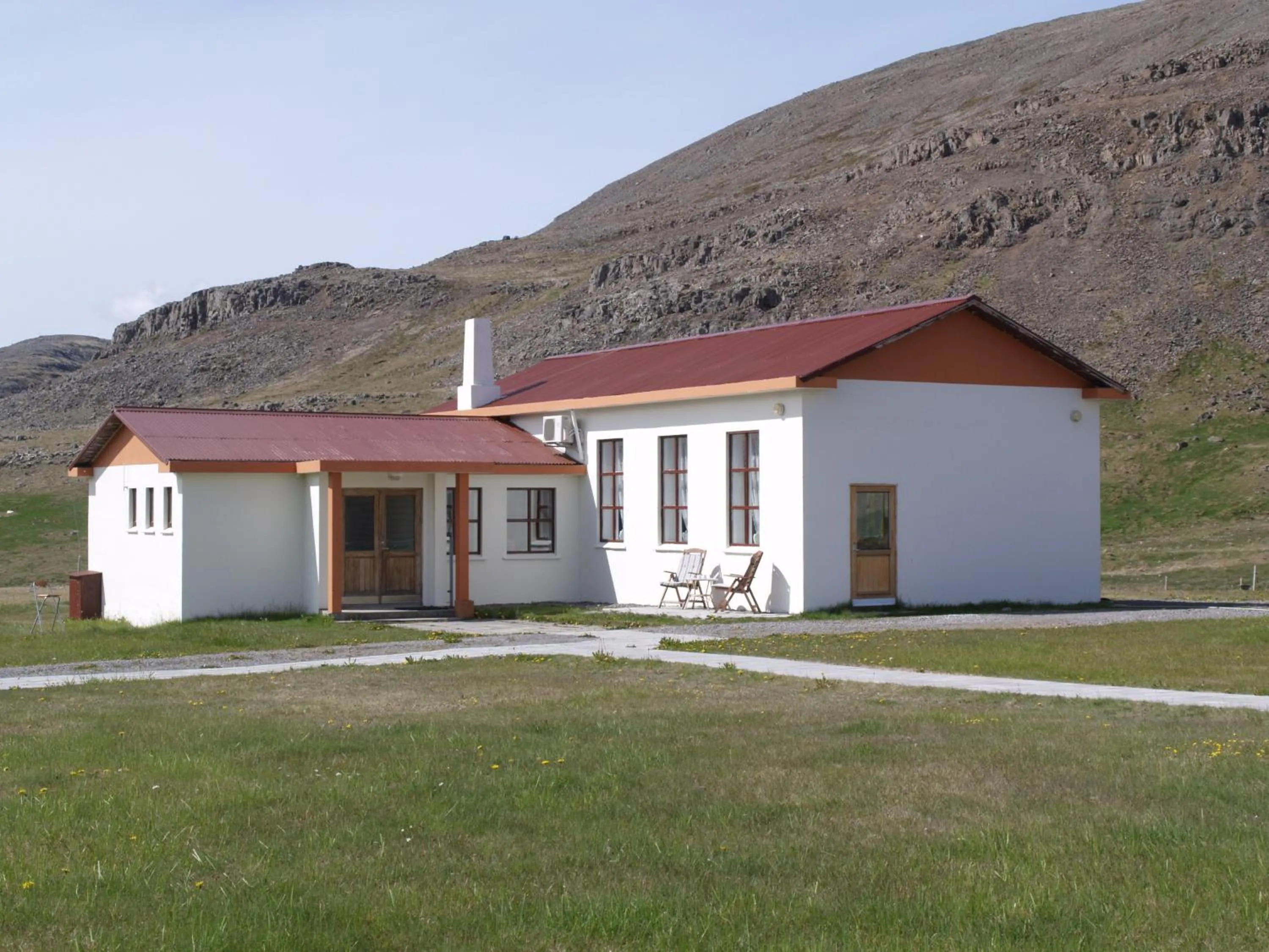 Property building in Hotel Latrabjarg