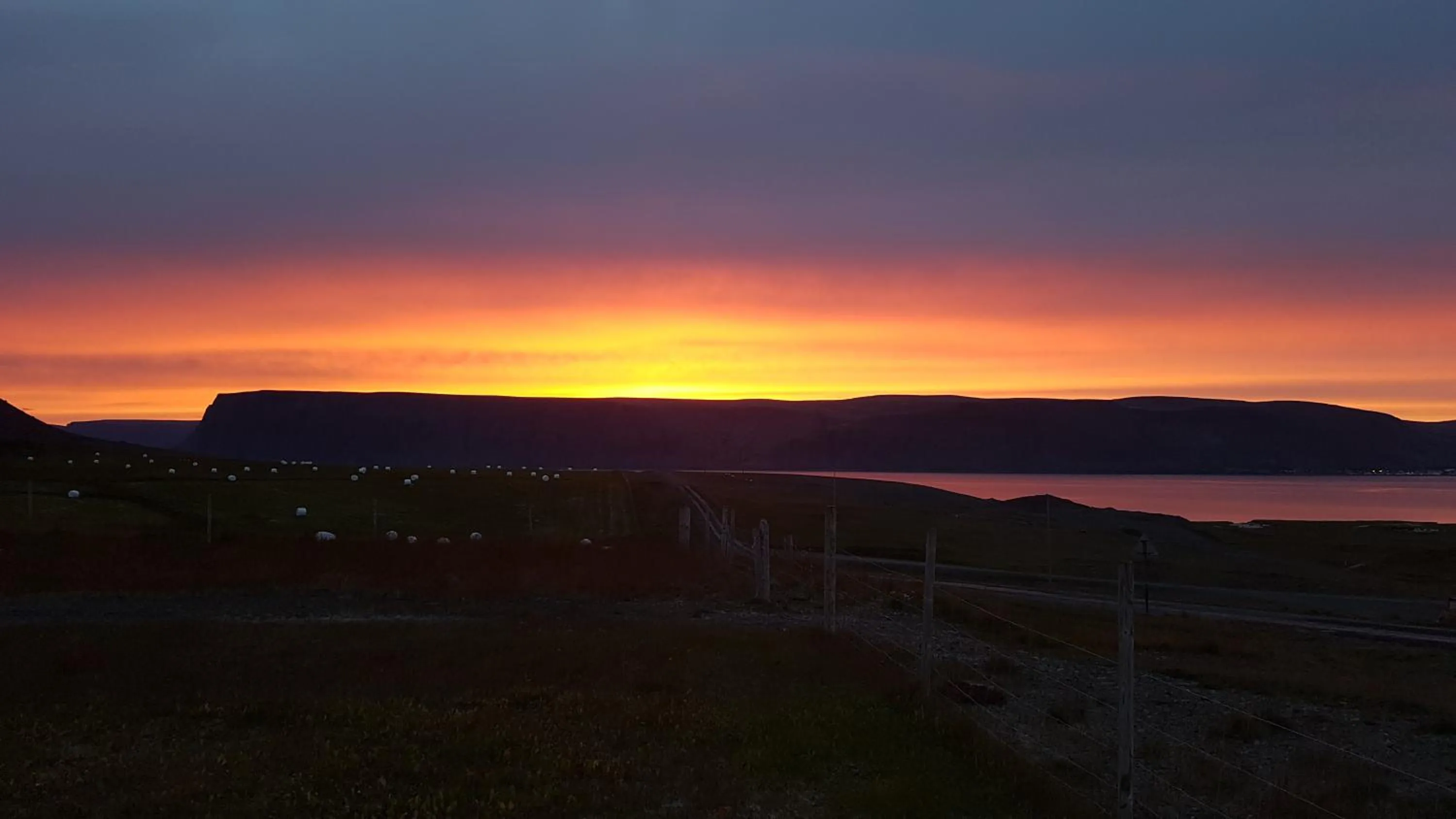 Natural landscape in Hotel Latrabjarg