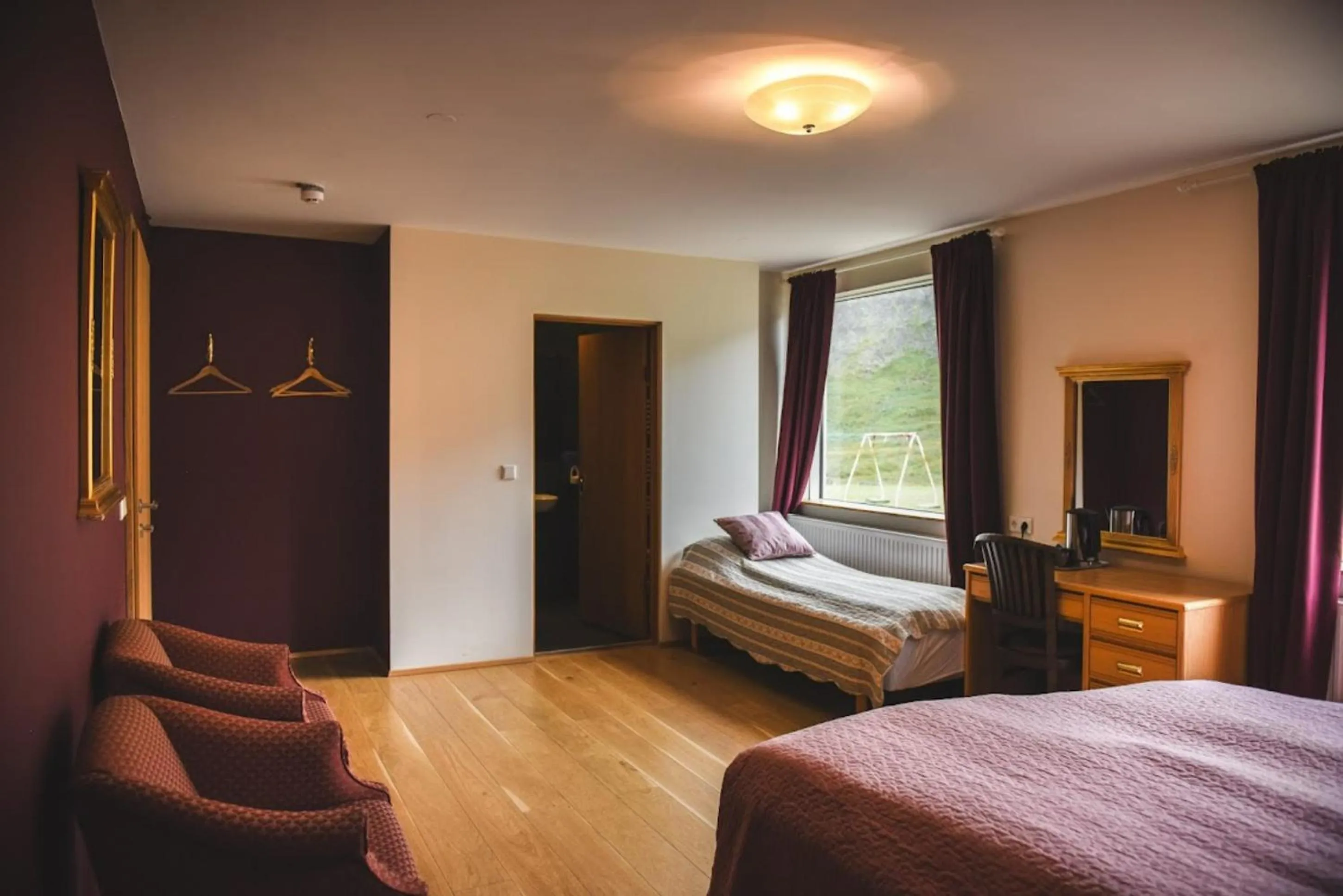 Photo of the whole room, Bed in Hotel Latrabjarg